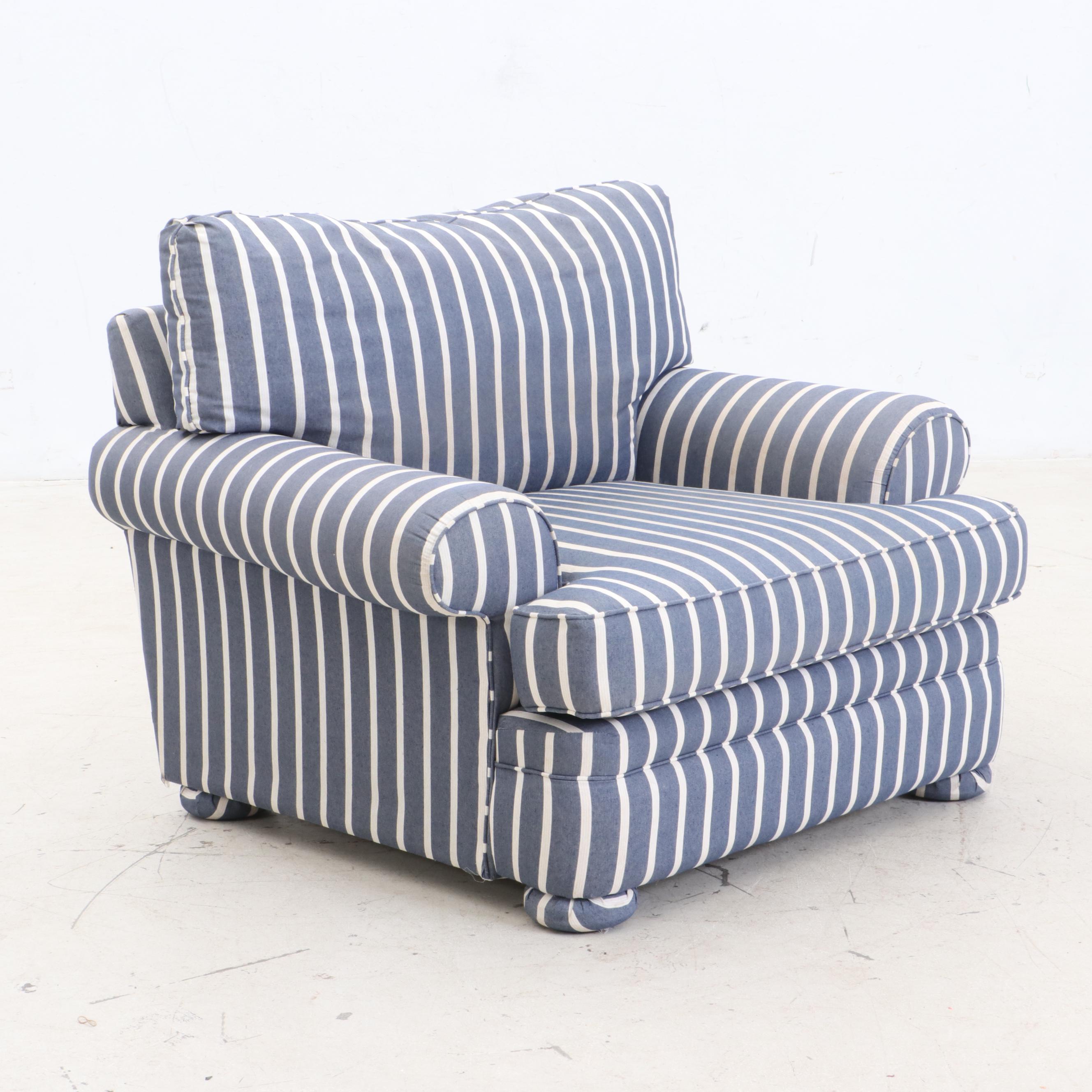 Contemporary Alan White for Sofa Express Upholstered Armchair and