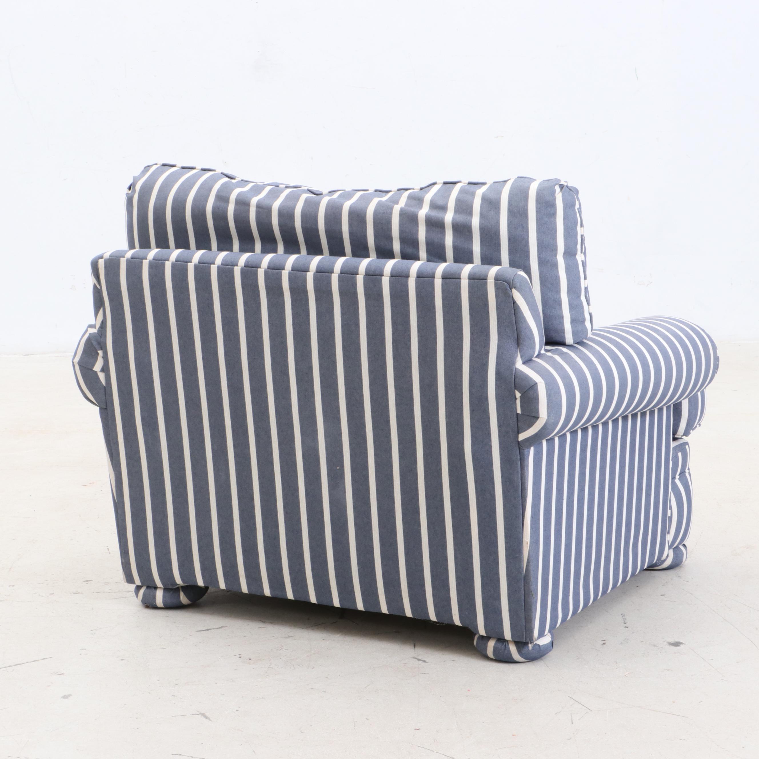 Contemporary Alan White for Sofa Express Upholstered Armchair and