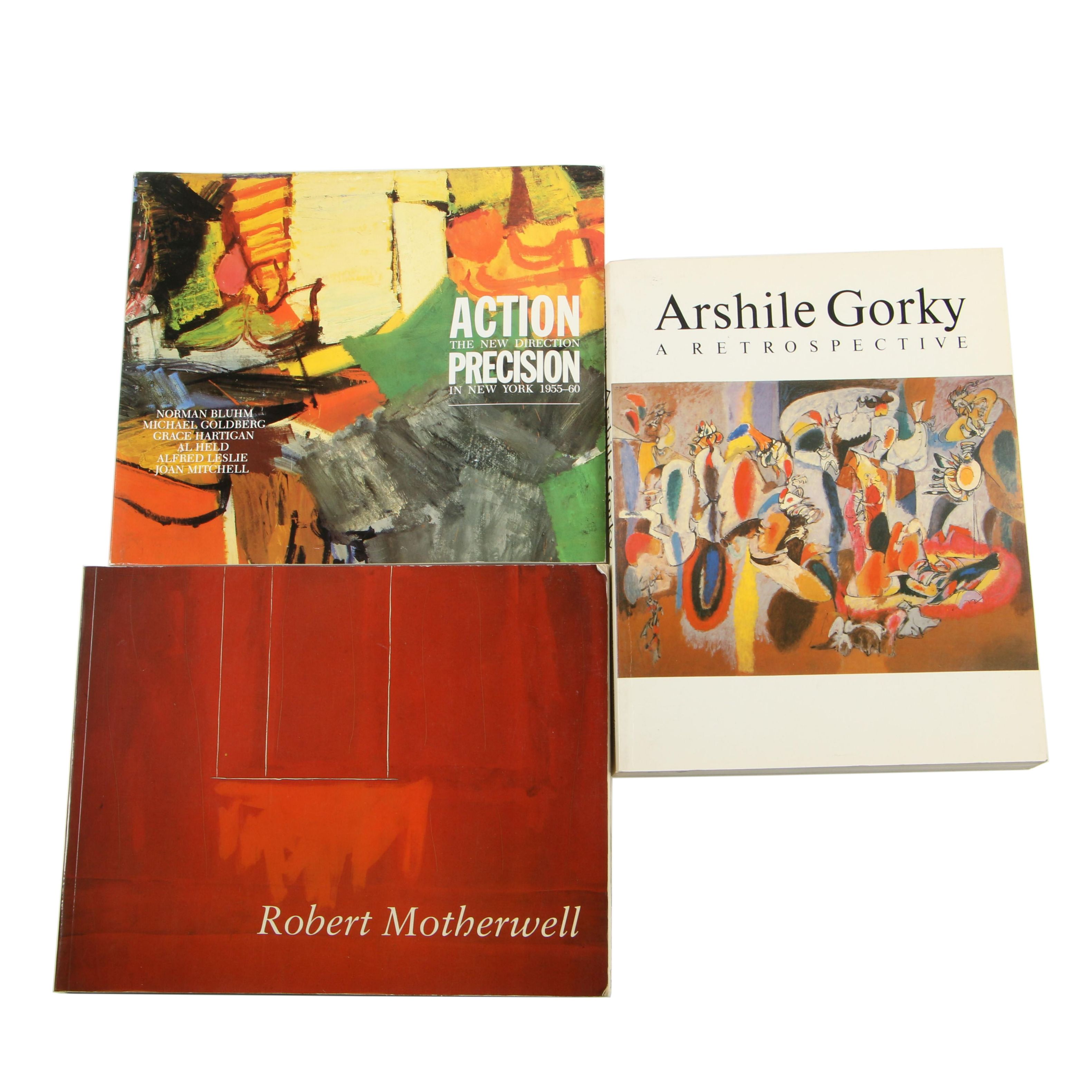 Abstract Expressionism Art Books Featuring Robert Motherwell And
