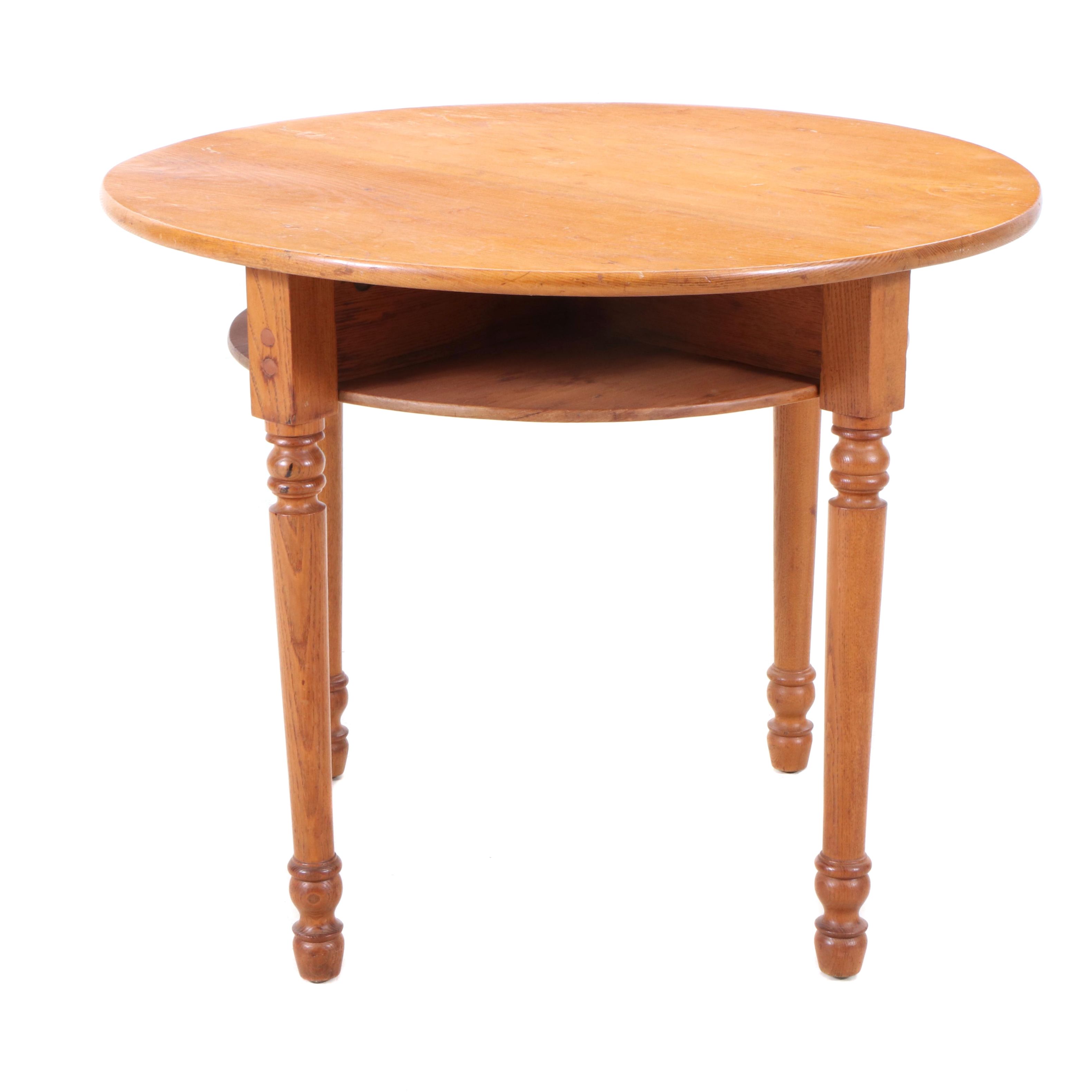 Victorian Ash Dining Table, Late 19th Century EBTH