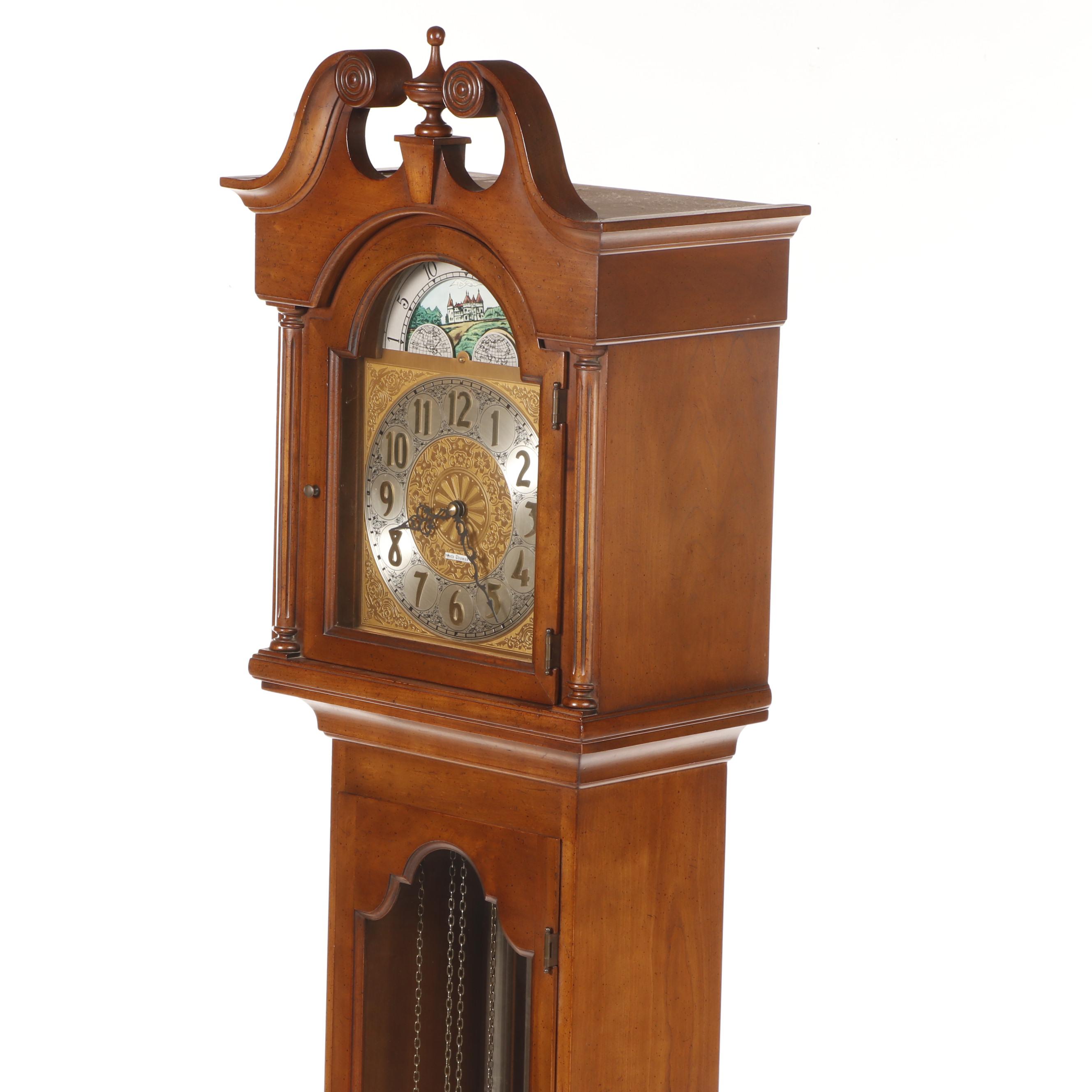 Seth Thomas Walnut Grandfather Clock, Late 20th Century EBTH