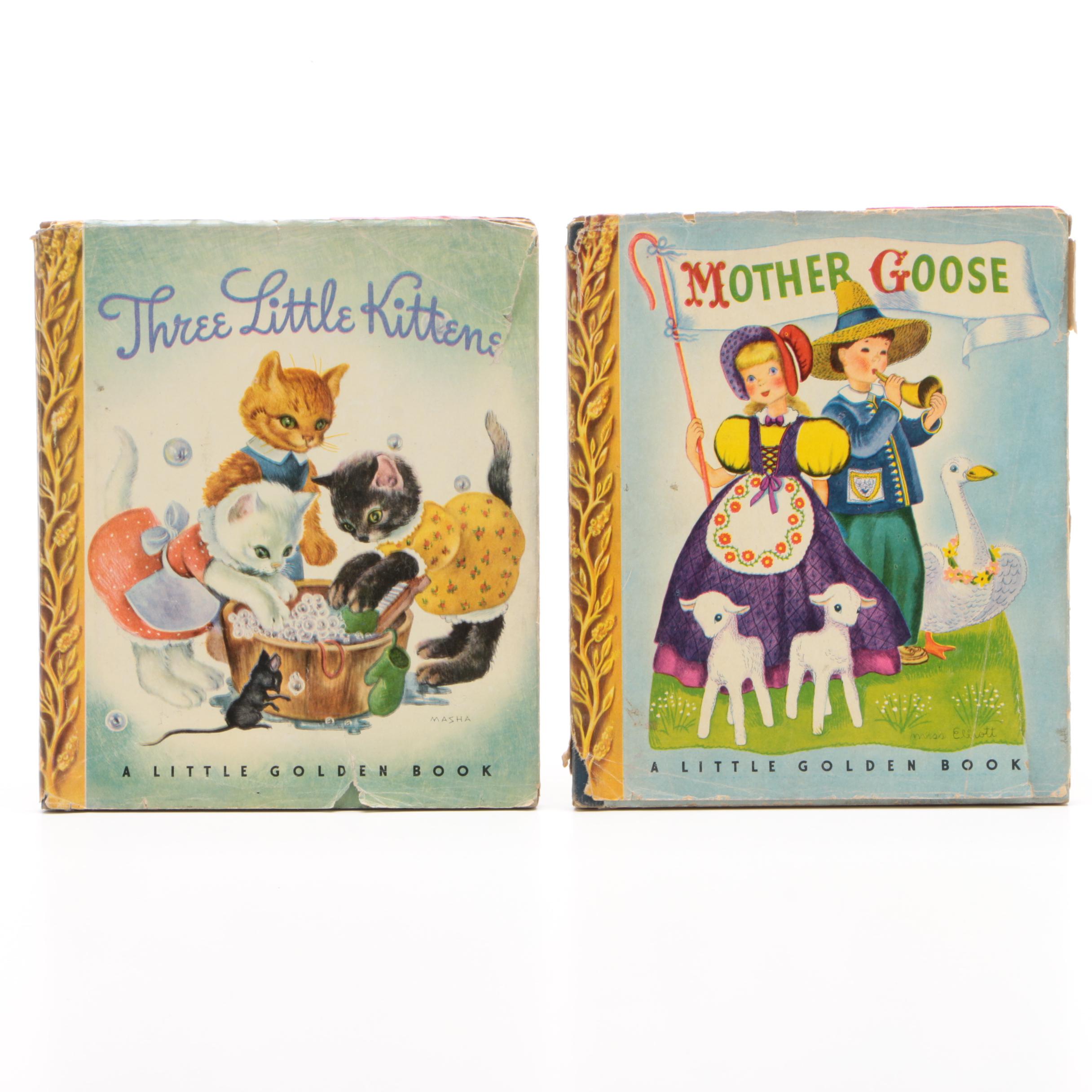 Little Golden Books Mother Goose Nursery Rhymes, 1942 | EBTH