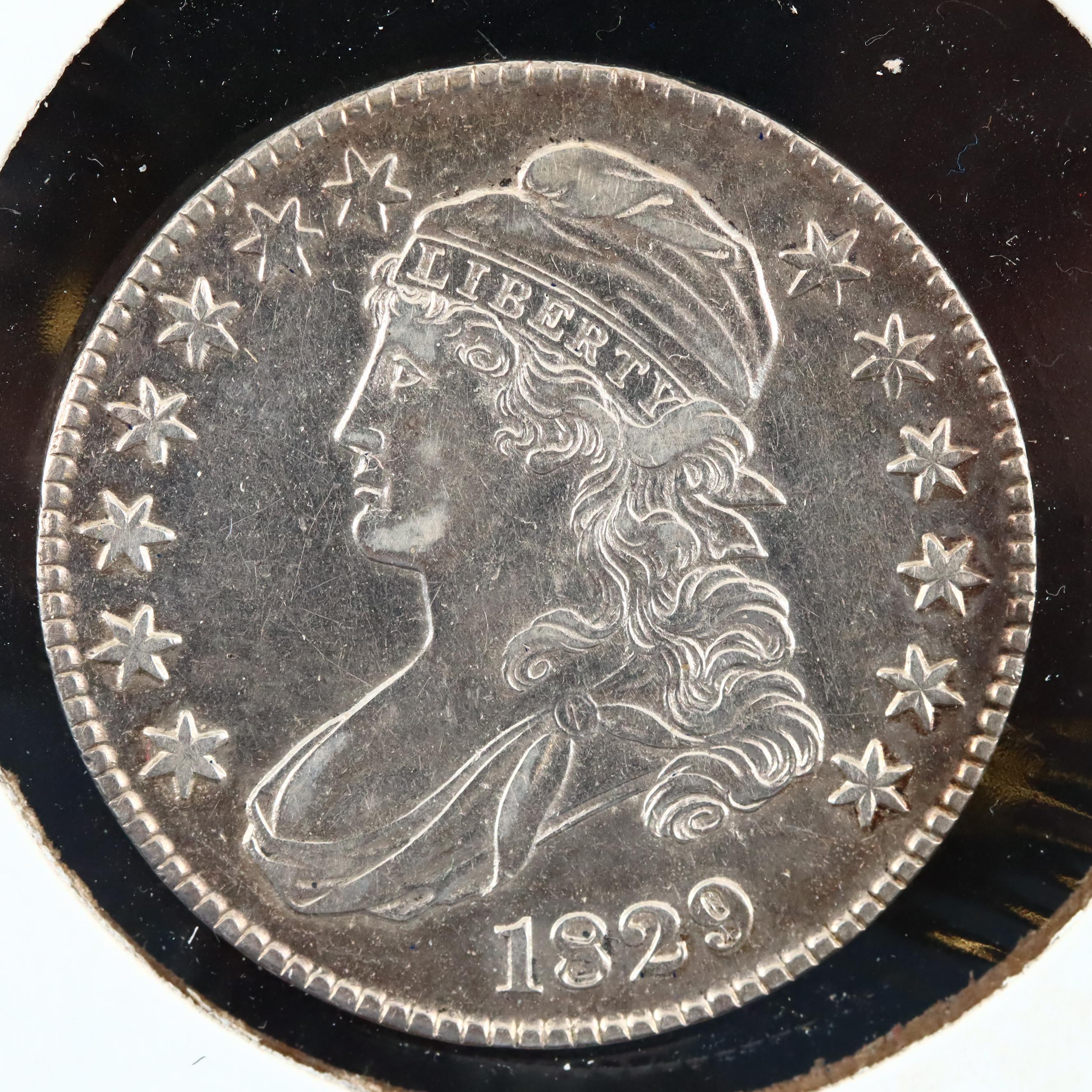 1829 Capped Bust Silver Half Dollar EBTH