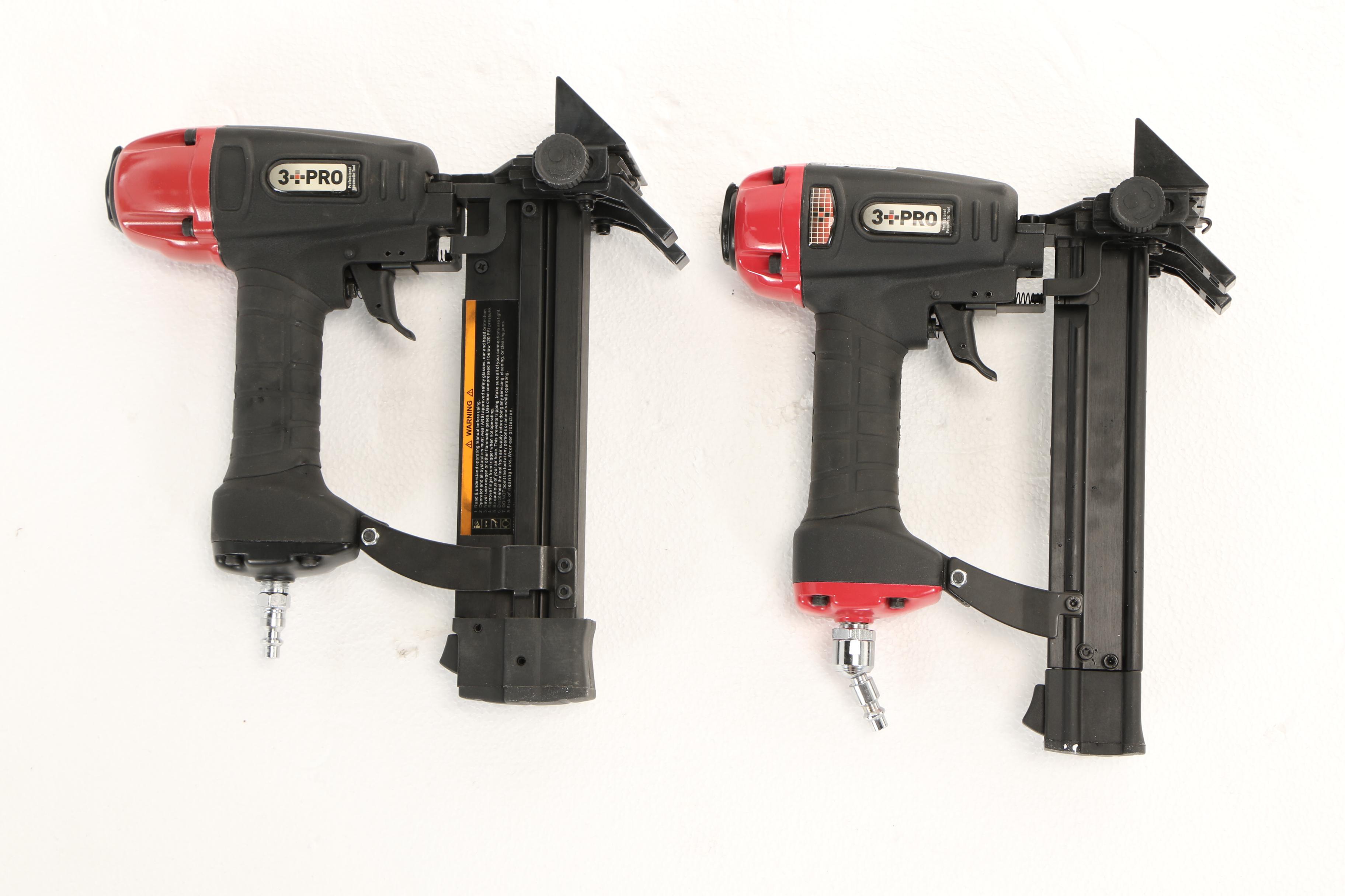 3 Pro Concrete Pinner, Flooring Staplers, and Pinner. EBTH