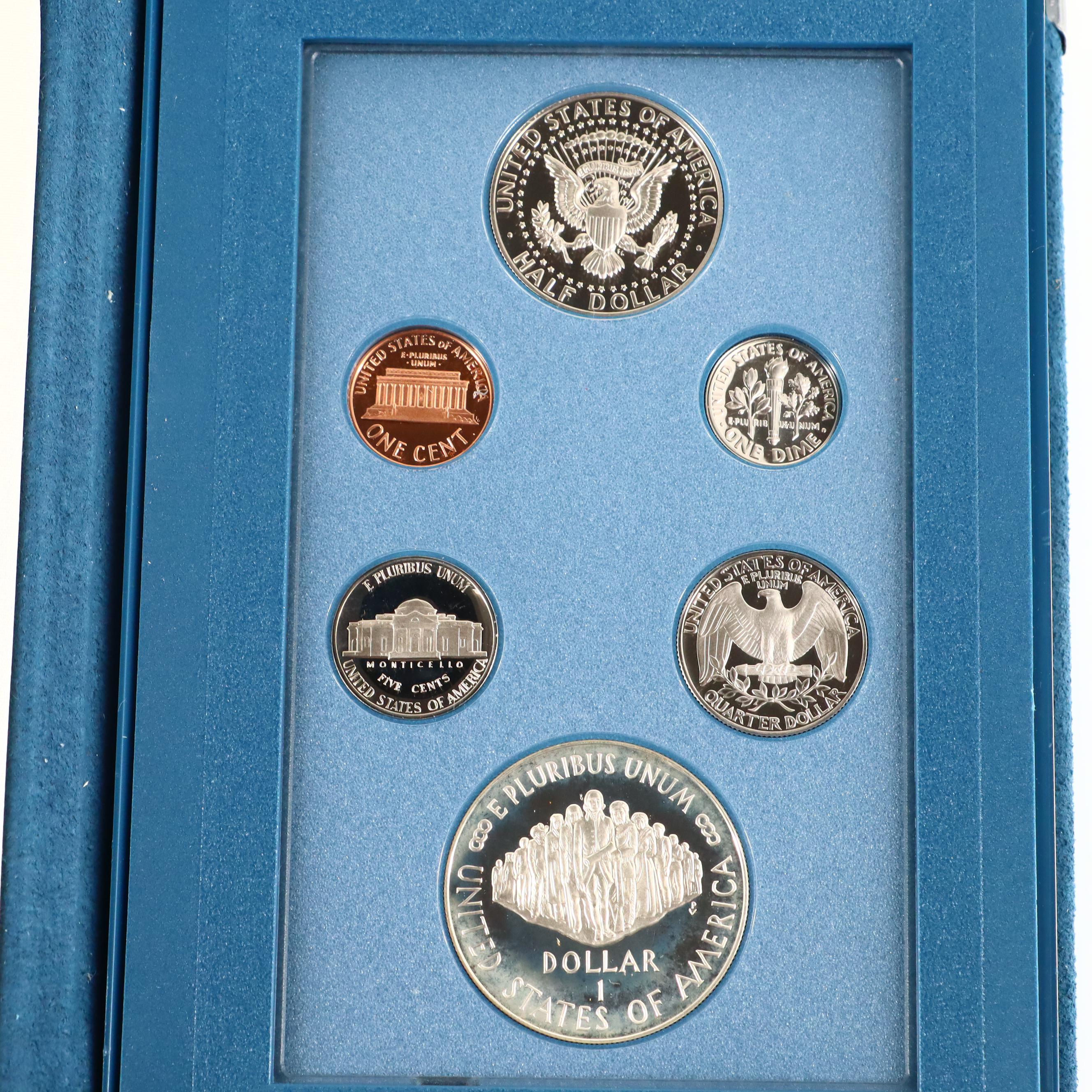 Two United States Mint Prestige Sets Including a 1987 and 1997 EBTH