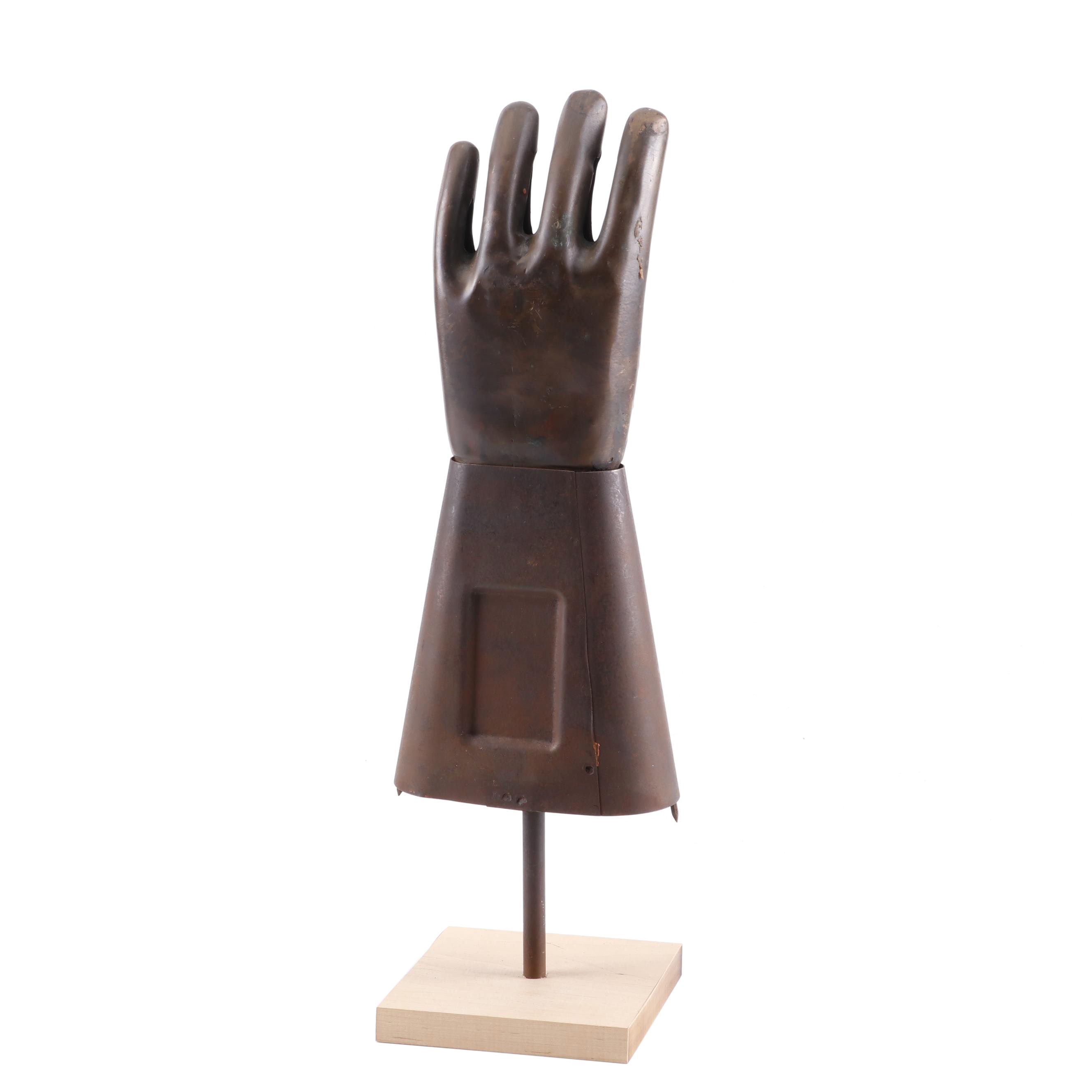 rubber glove stand
