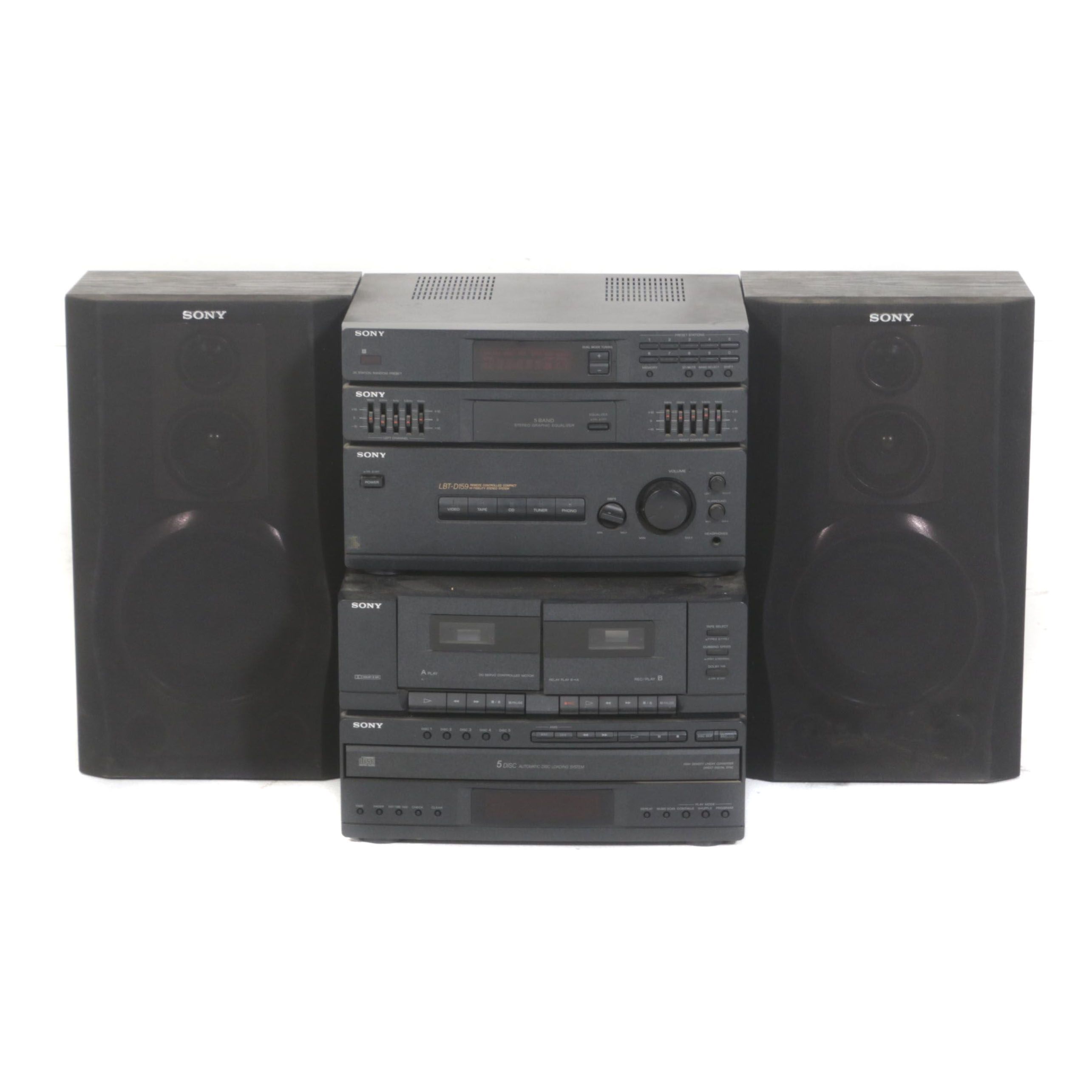 cd cassette player stereo system
