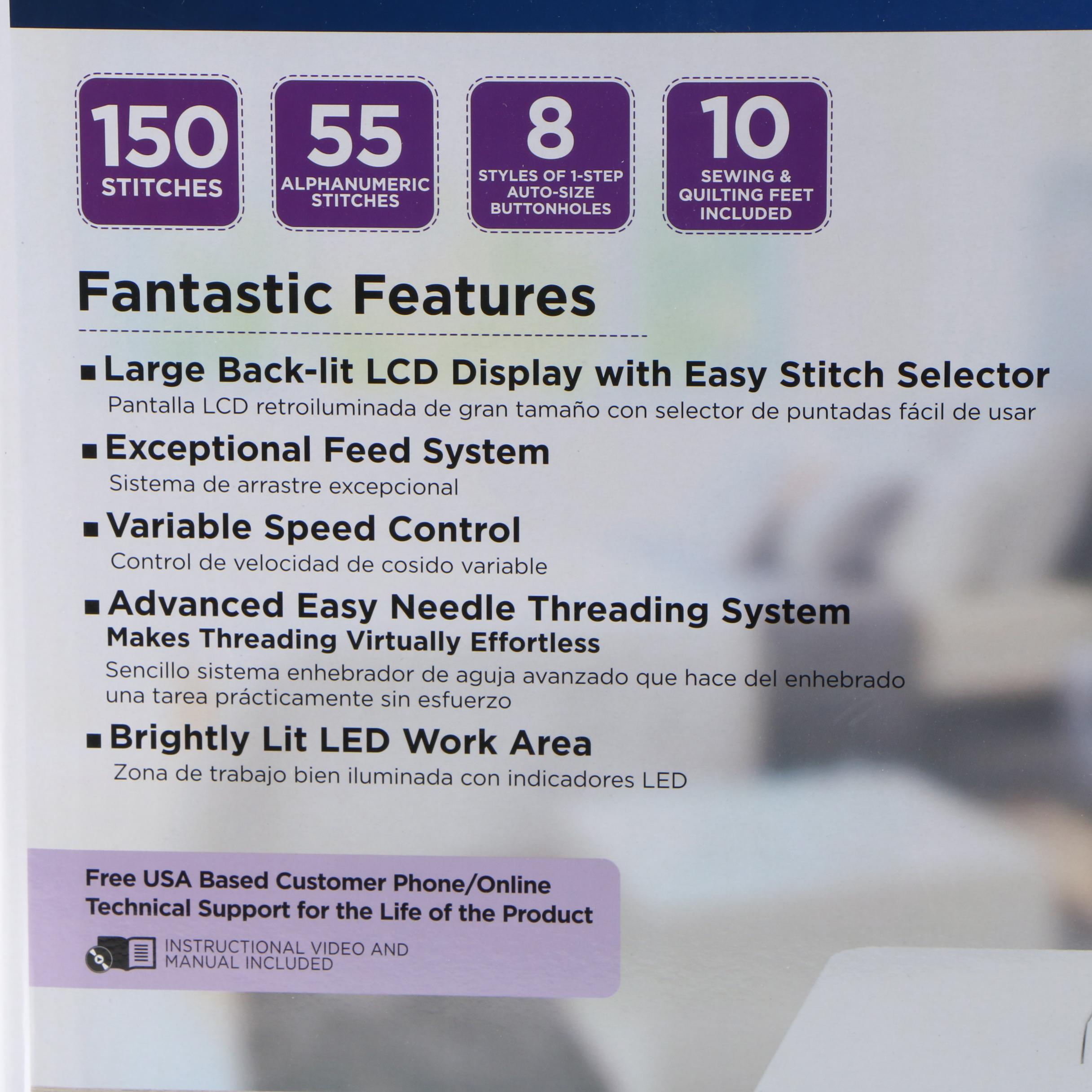 Brother SQ9285 Computerized Sewing and Quilting Machine EBTH