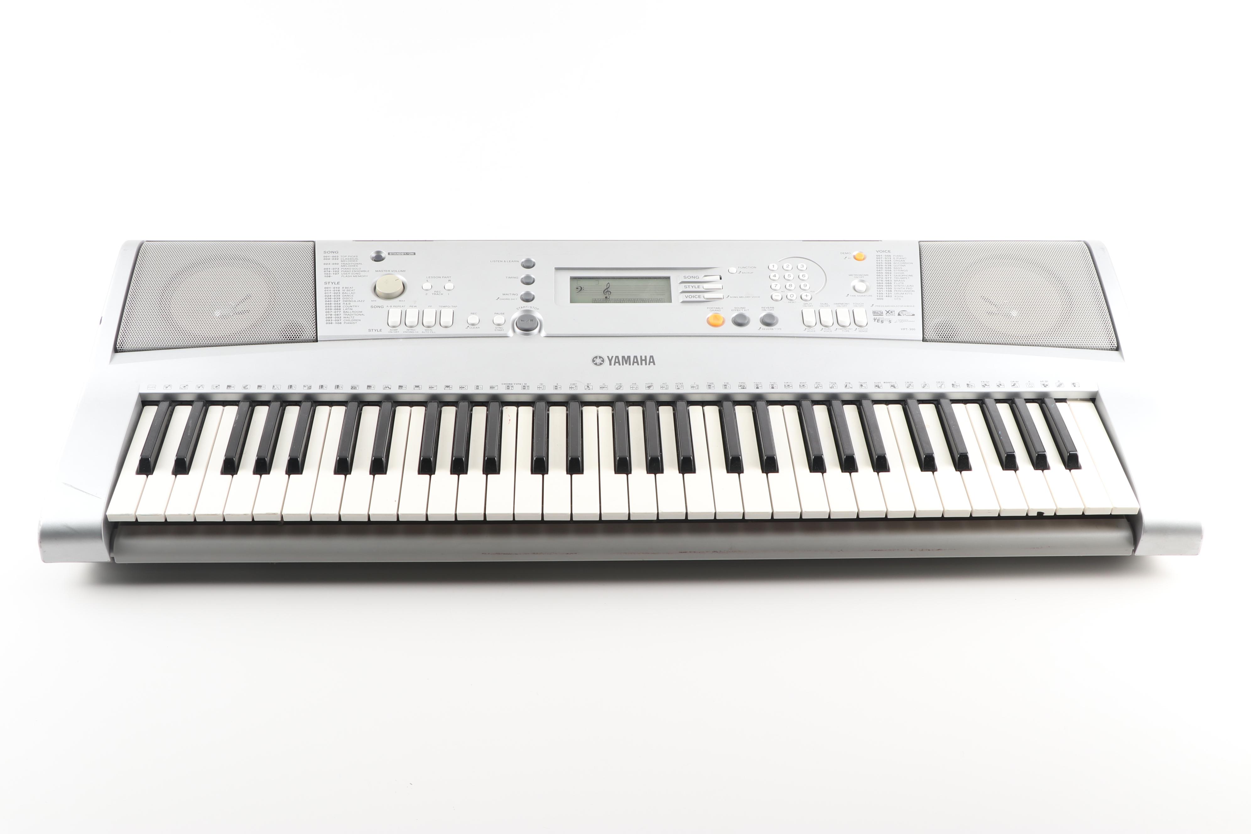 Yamaha YPT300 Electronic Portable Keyboard EBTH