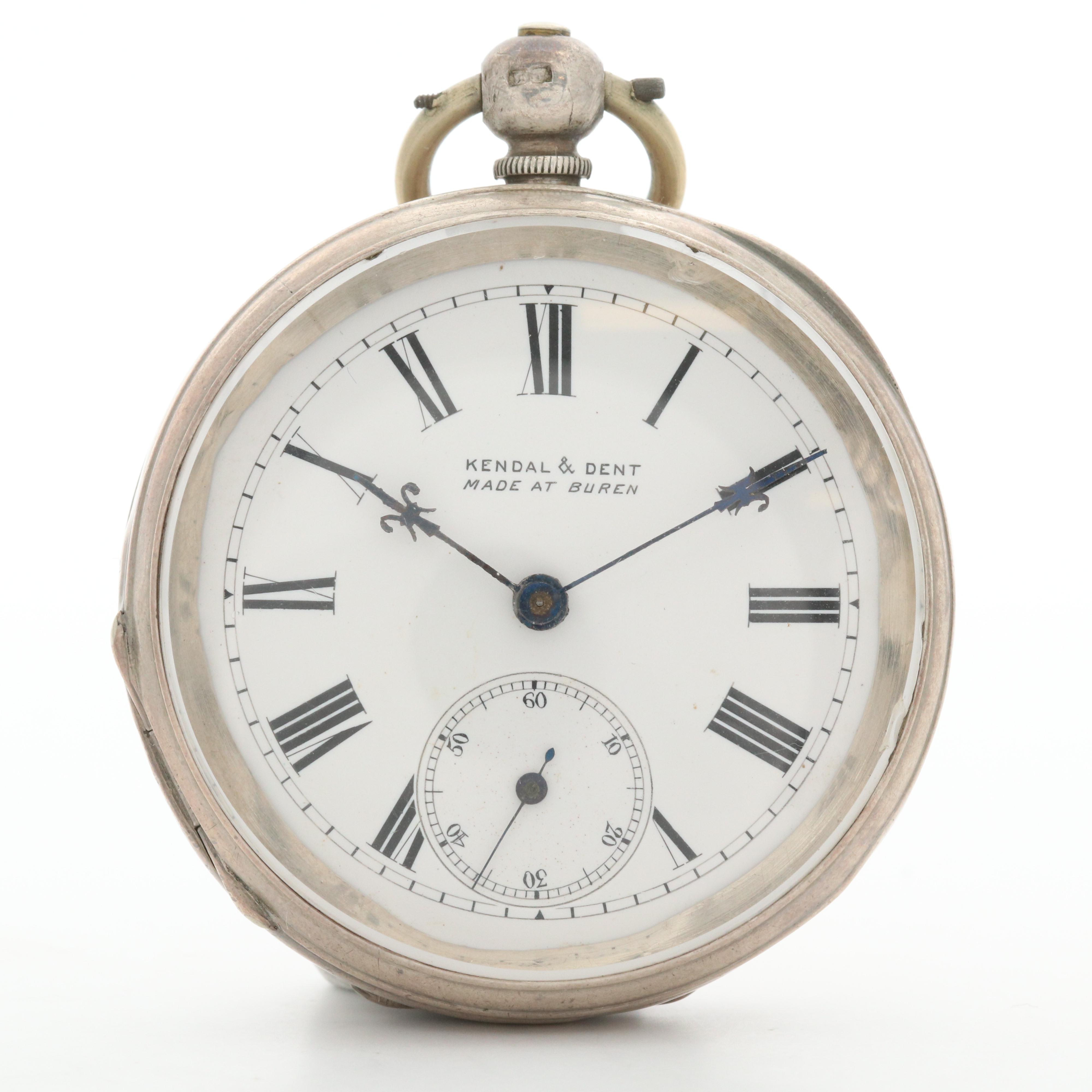 kendal and dent pocket watch