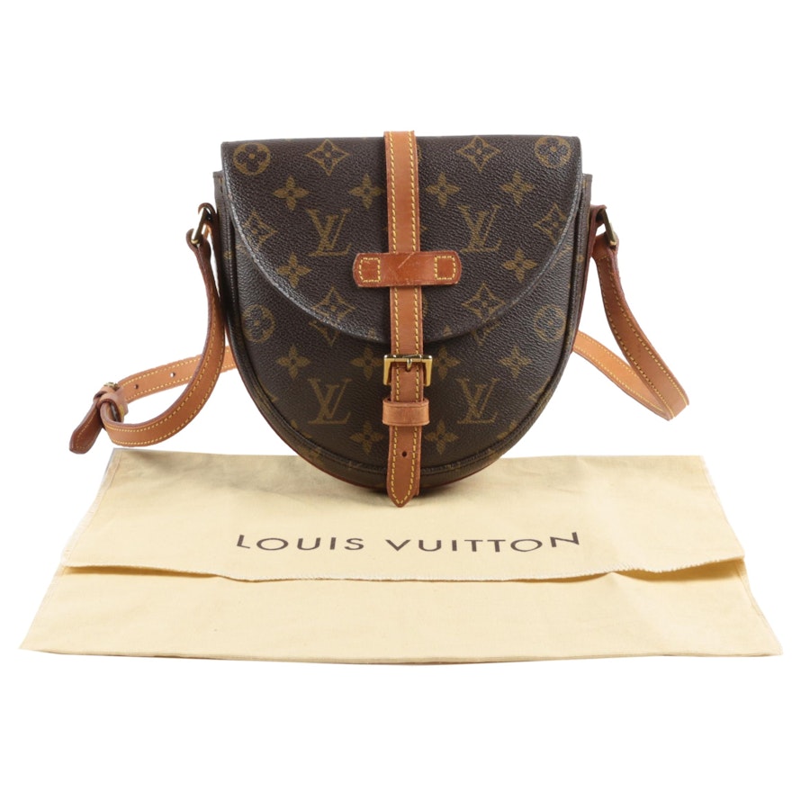 Louis Vuitton Paris Chantilly Crossbody Bag in Monogram Canvas and Leather | EBTH