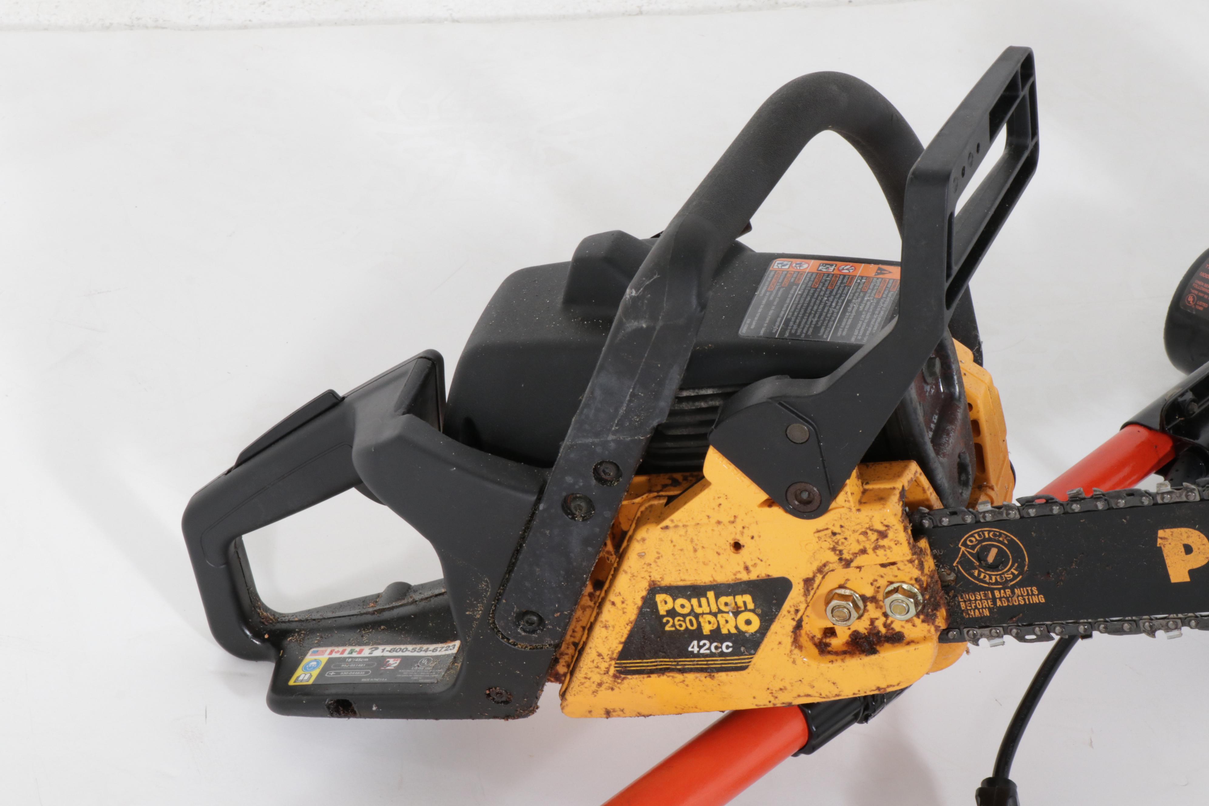 Poulan Pro Chain Saw and Remington Pole Saw EBTH