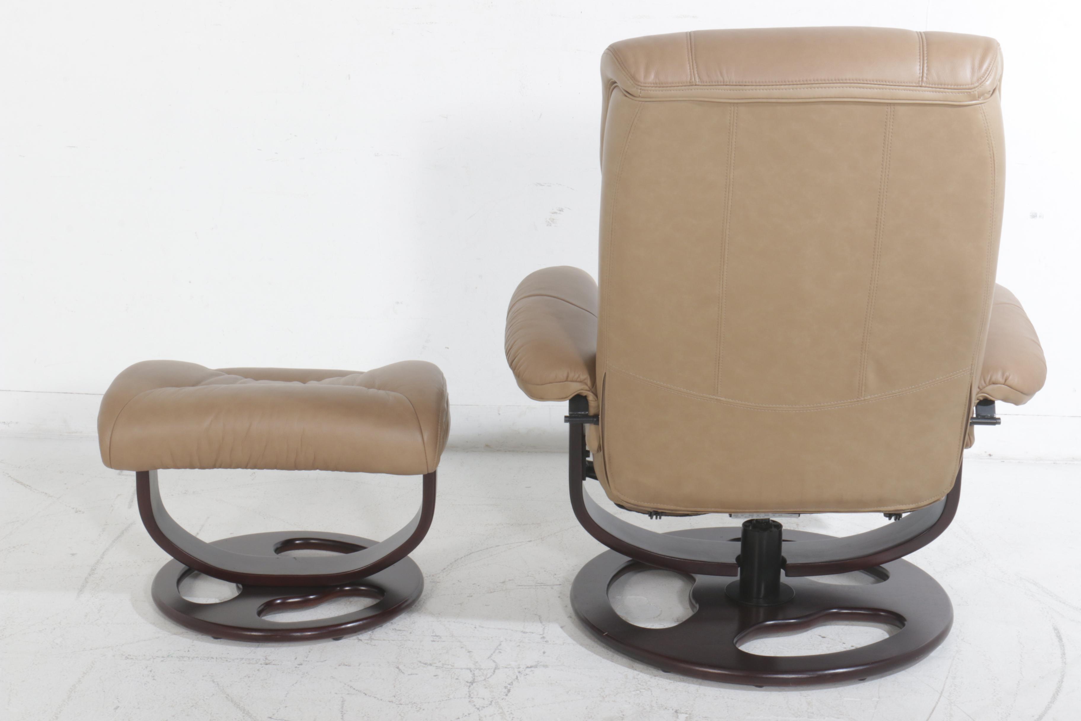 Lane Furniture Recliner and Ottoman EBTH