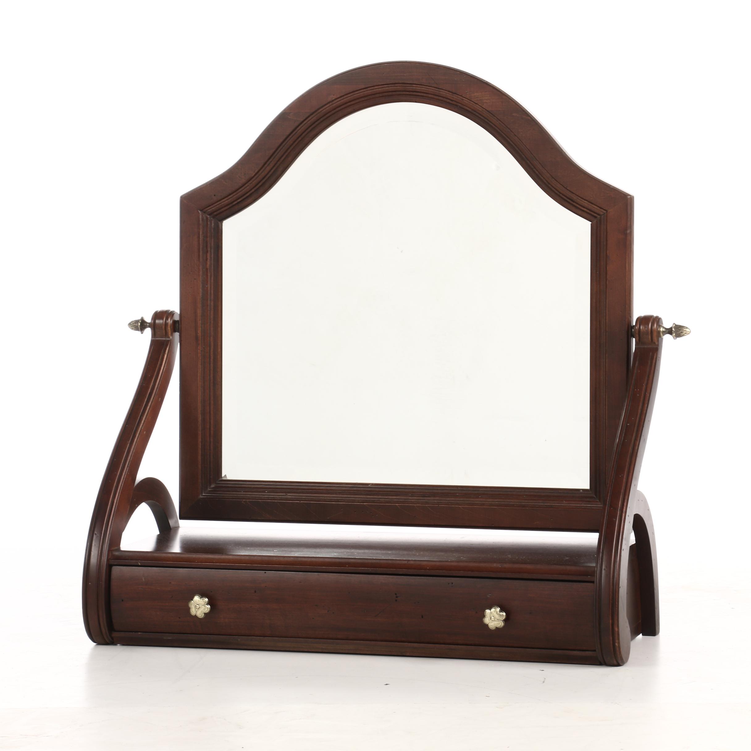 Ethan Allen Federal Style Chest and Shaving Mirror EBTH