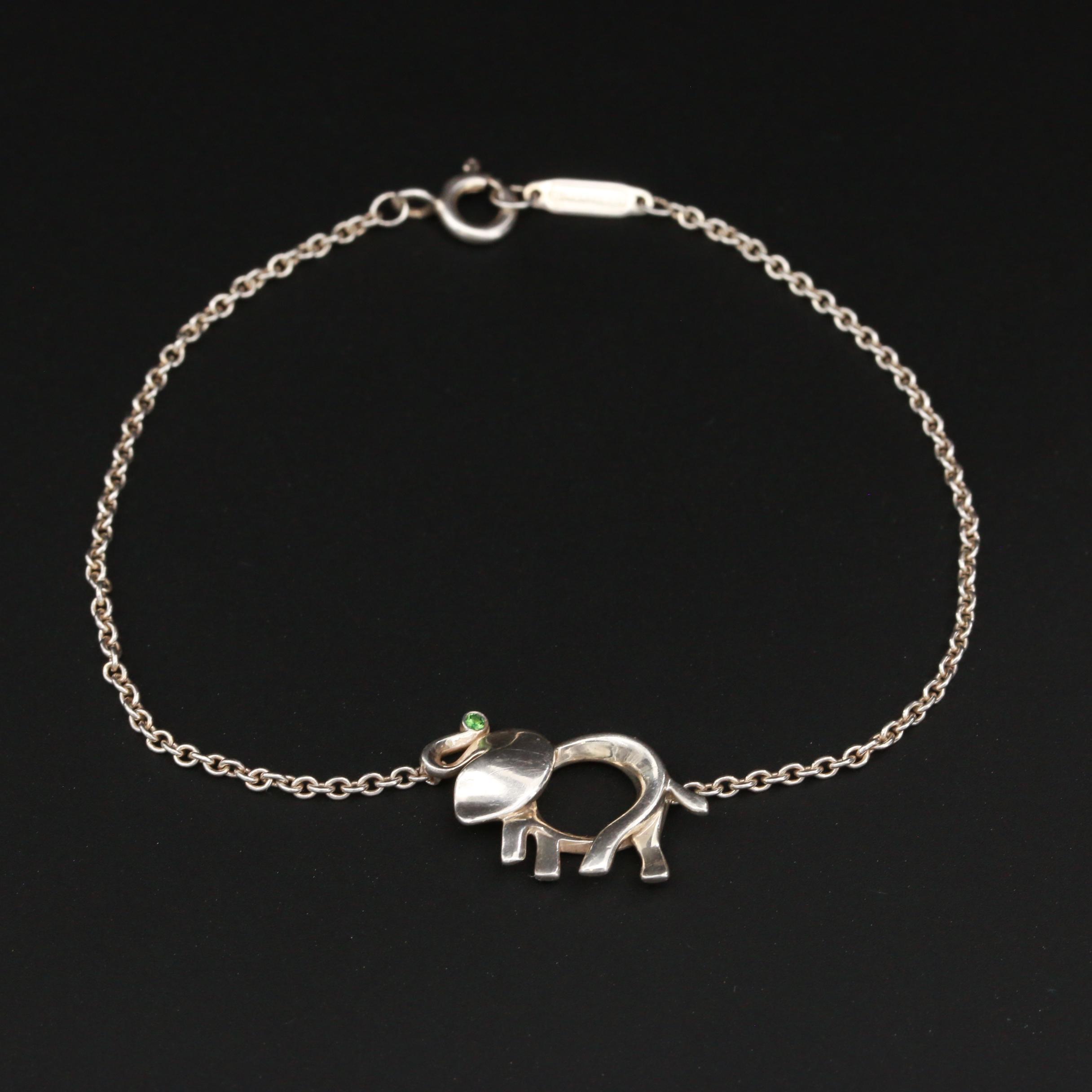 tiffany elephant bracelet
