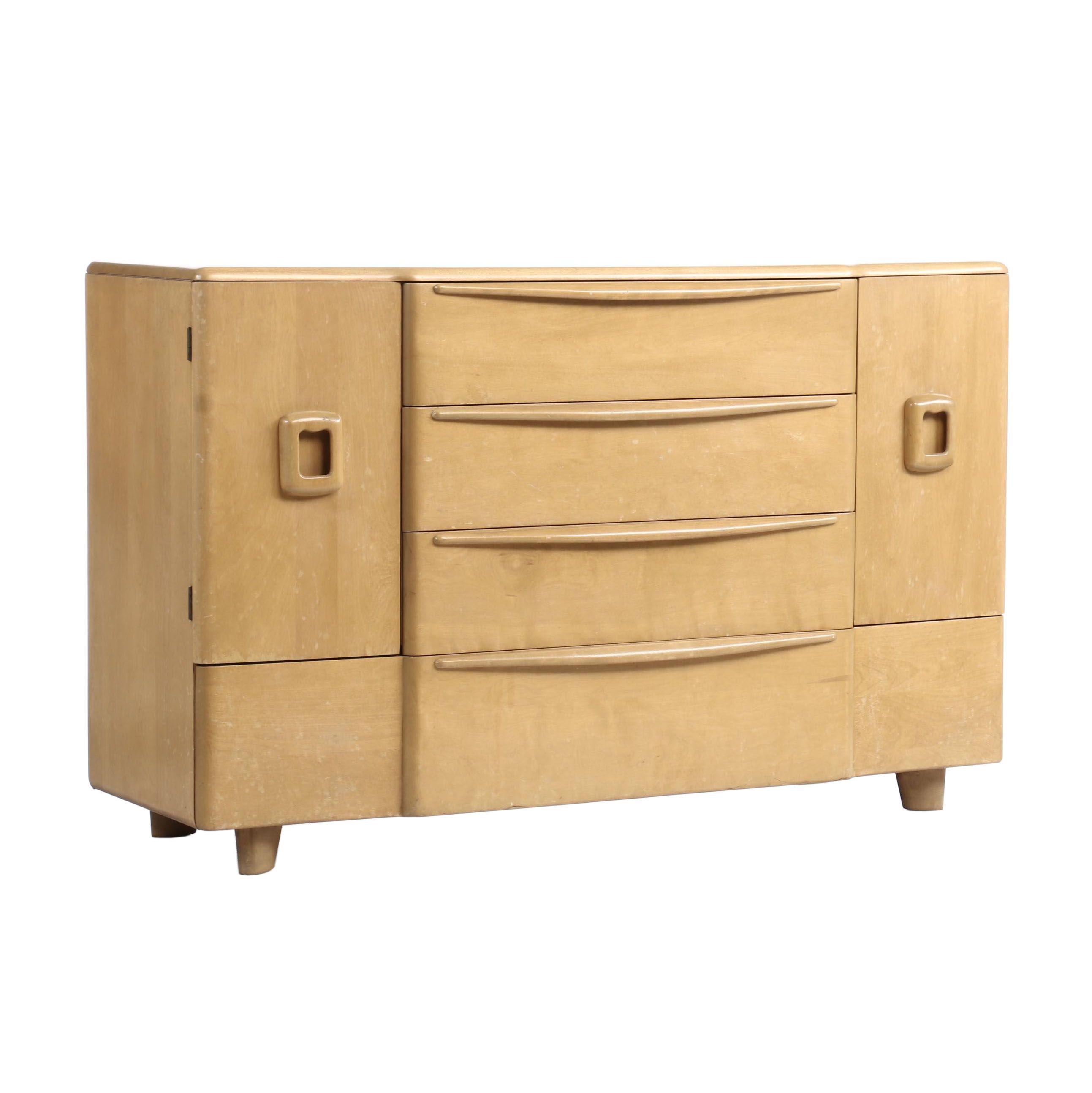 Heywood Wakefield Mid Century Modern Birch Credenza Ebth
