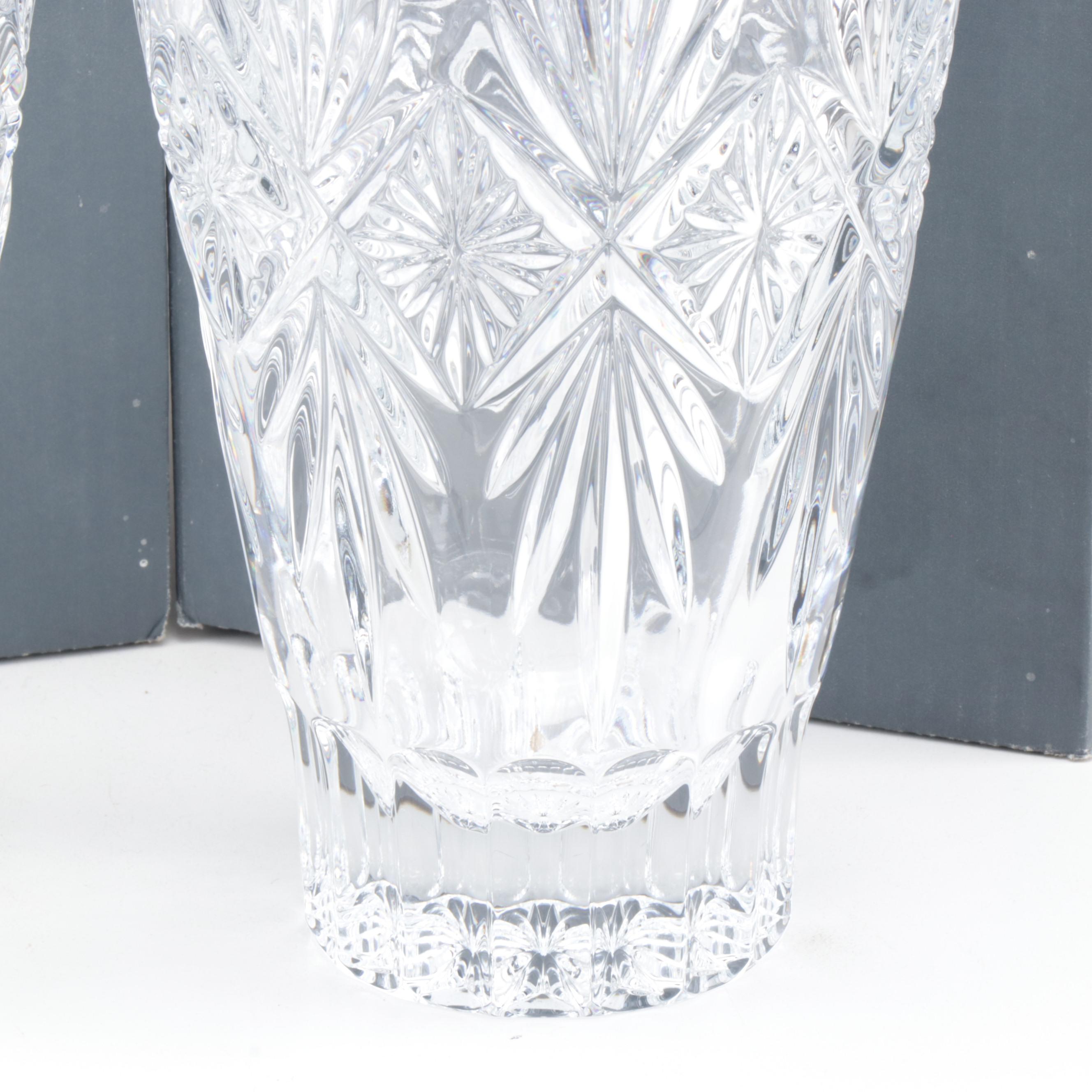 Waterford Crystal "Normandy" Vases EBTH