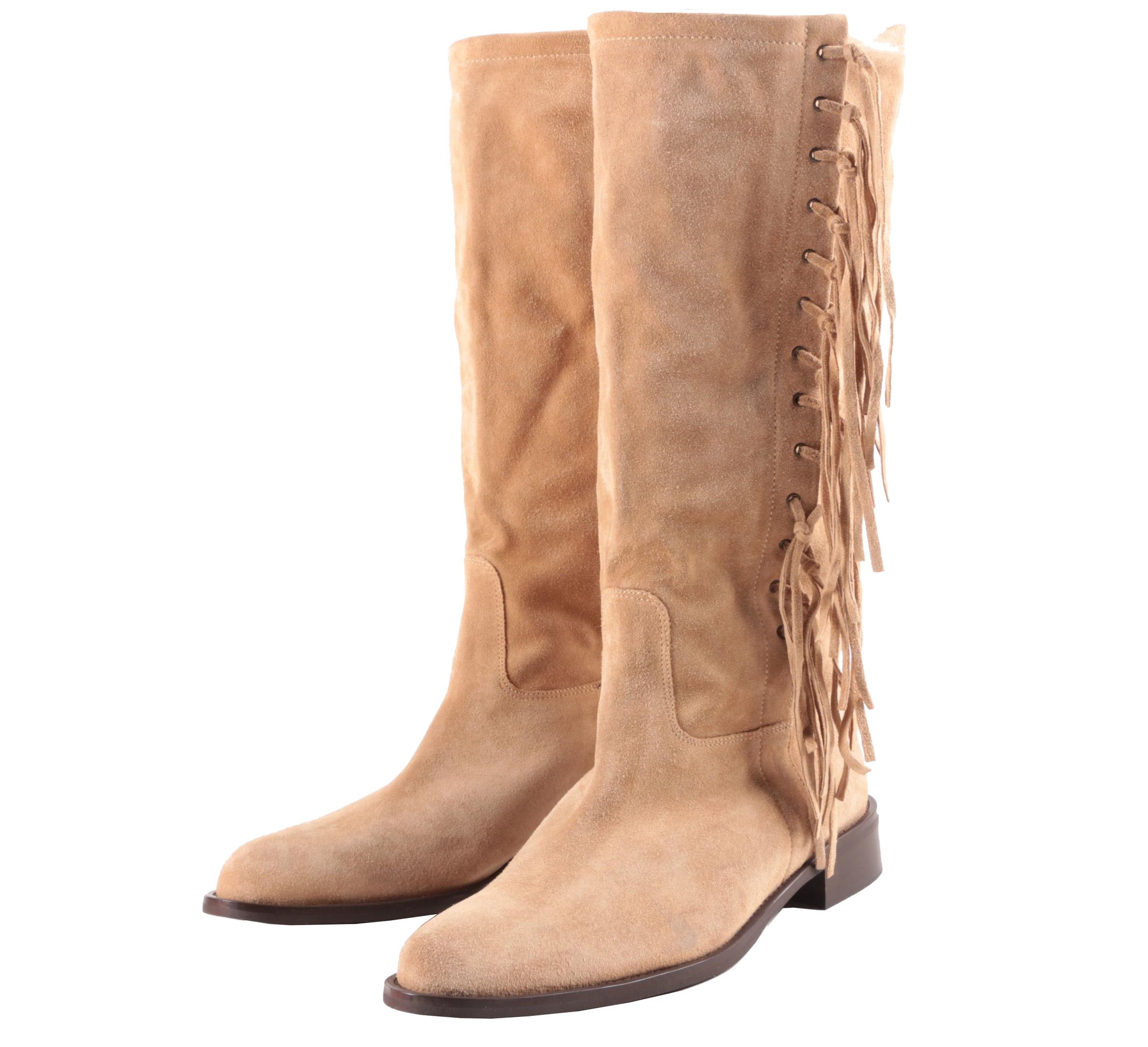 coach fringe boot