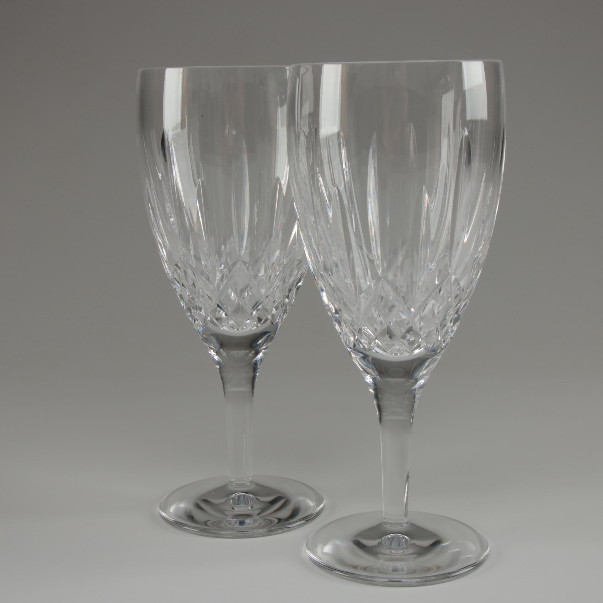Waterford Crystal "Lismore Nouveau" Water Goblets EBTH