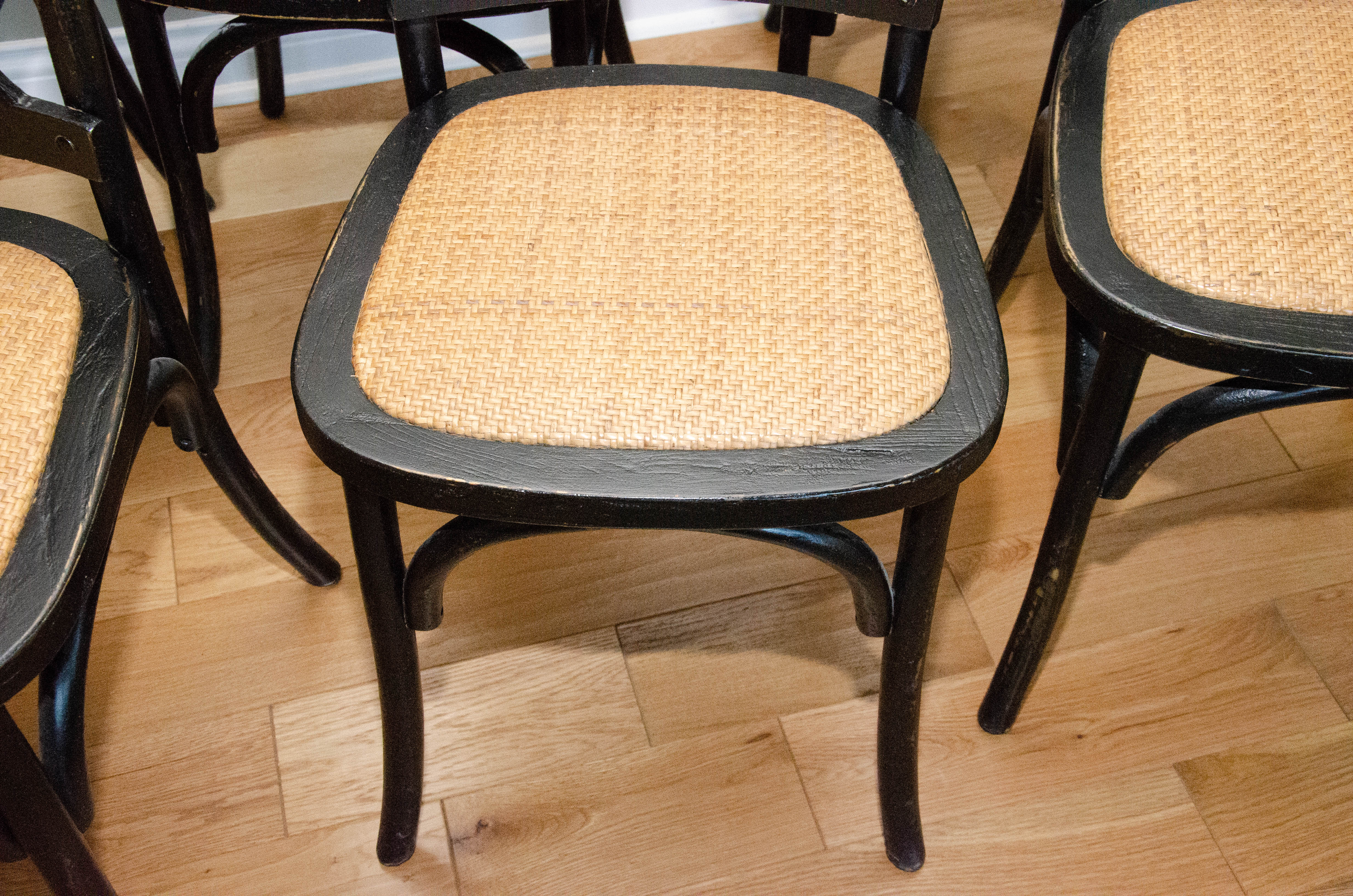 Uttermost Farmhouse Style Distressed Dining Chairs with ...