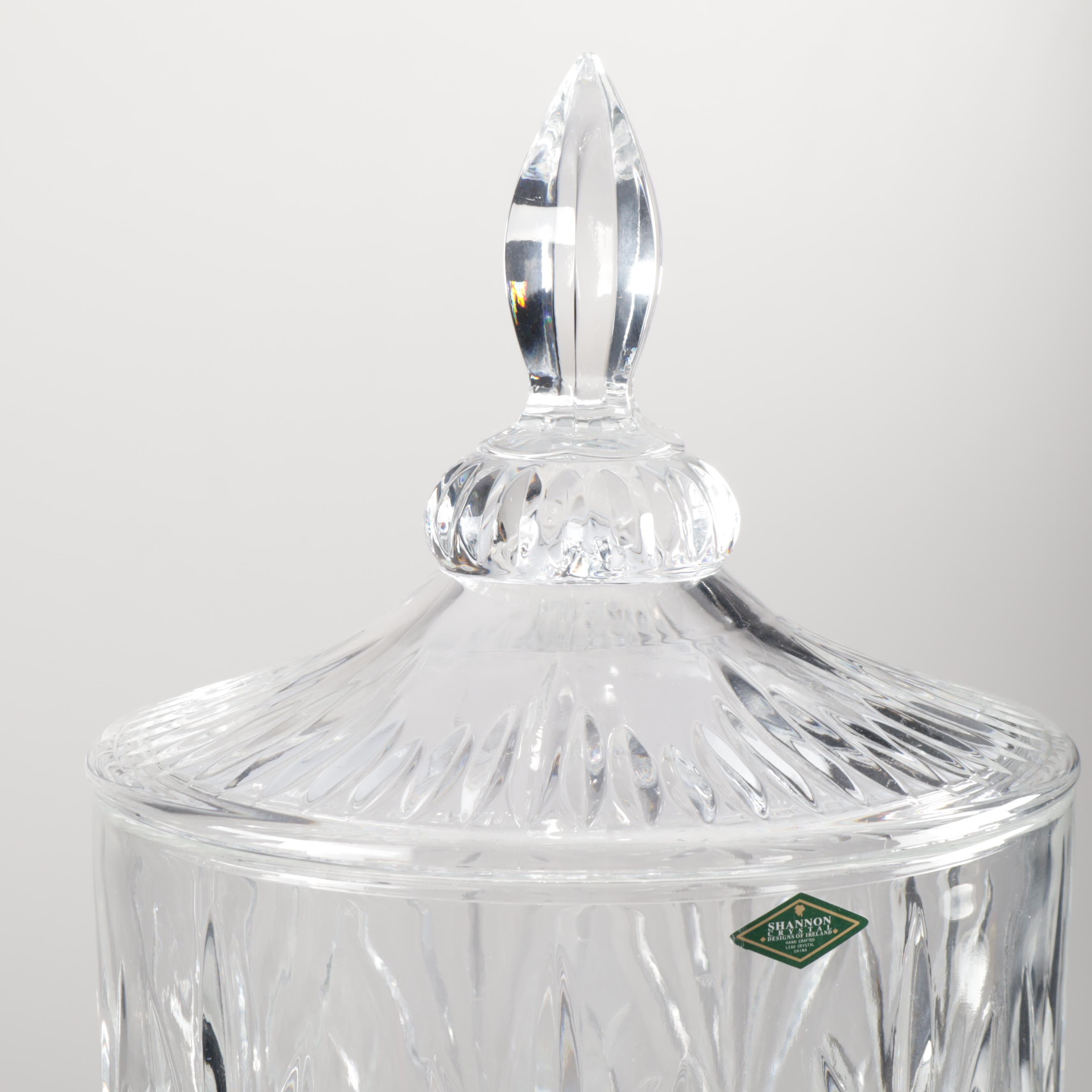 Godinger Shannon "Dublin" Crystal Beverage Dispenser EBTH