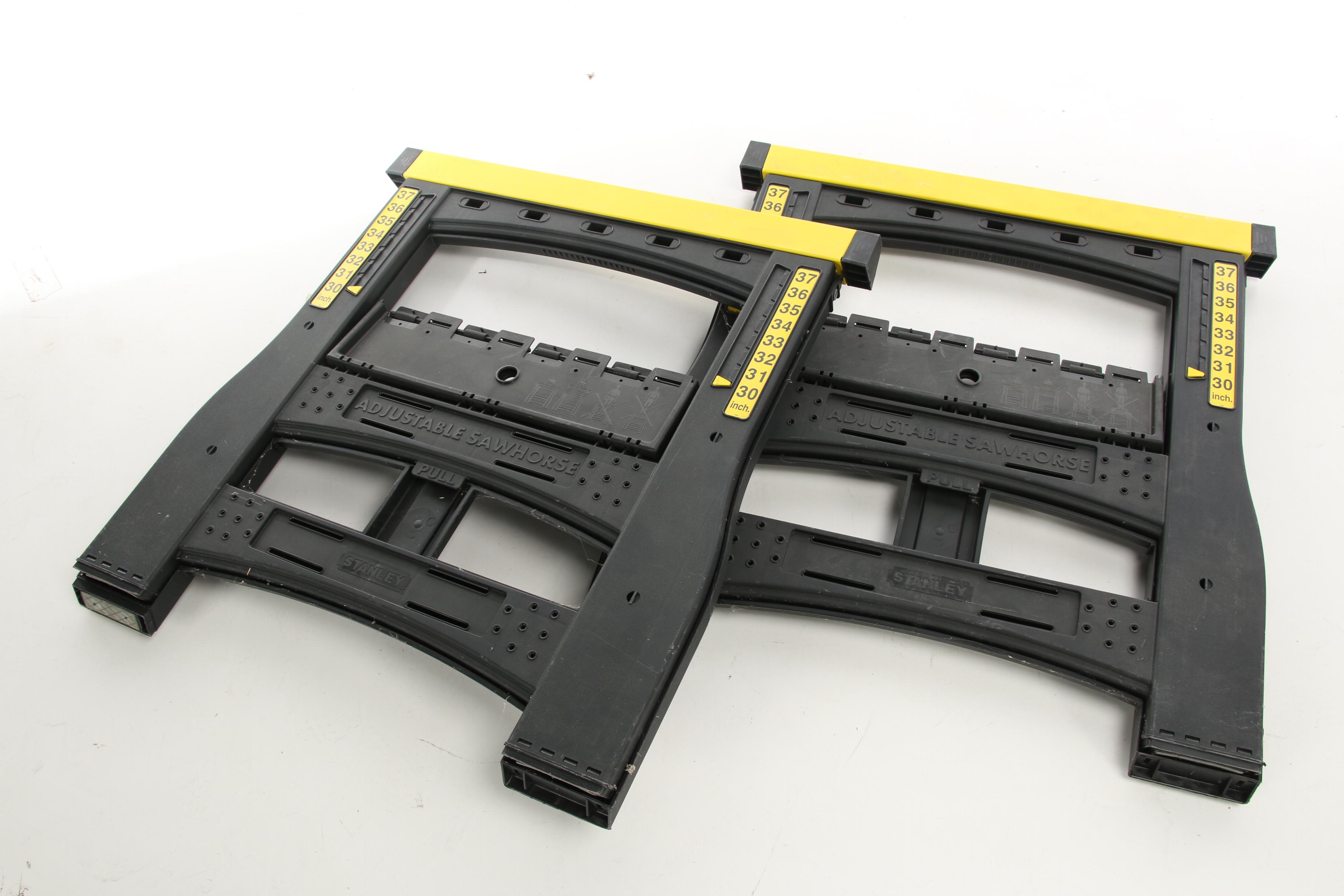 Stanley and ZAG brand Saw Horses EBTH