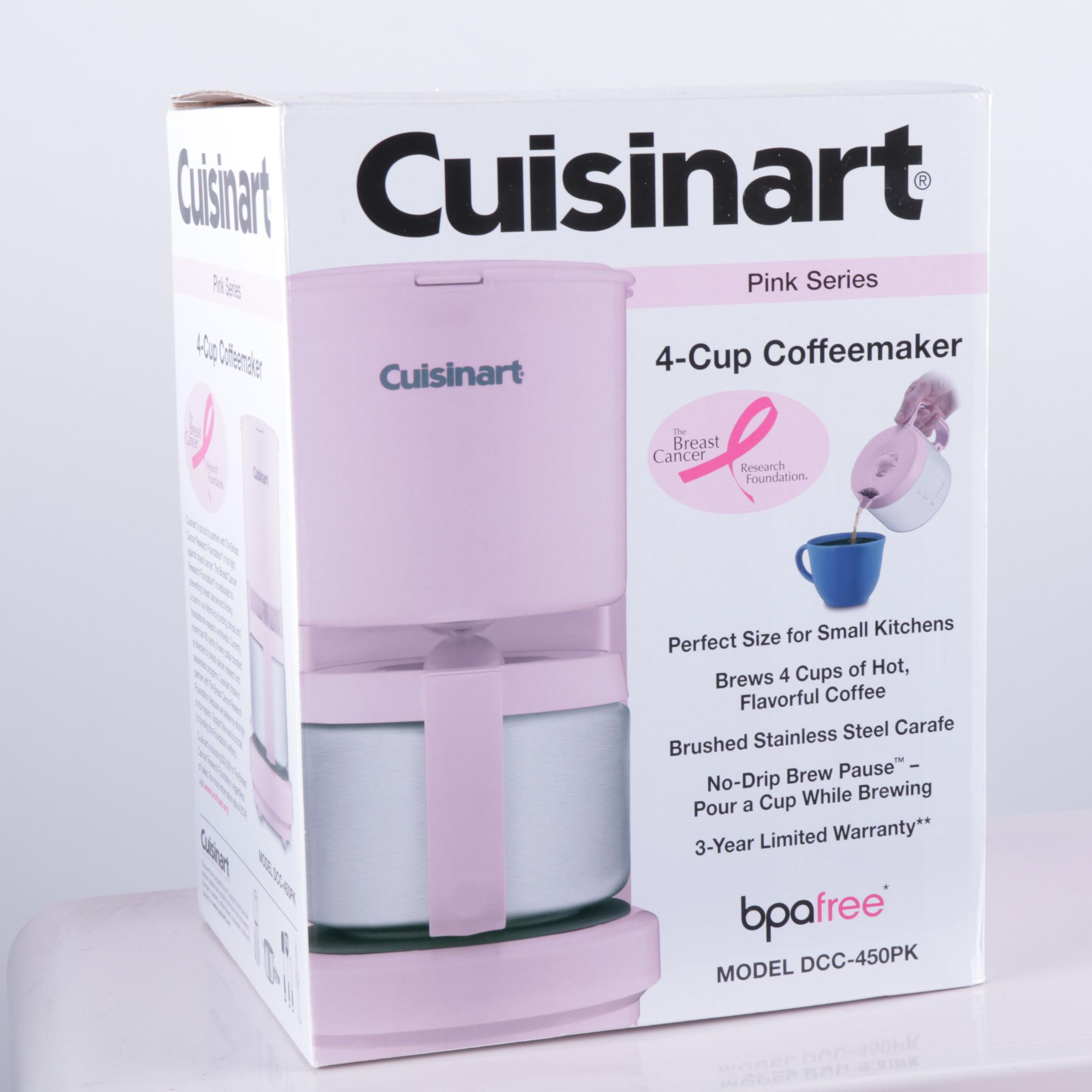 Cuisinart, KitchenAid, & Cooks "Retro Pink" Coffee Maker ...