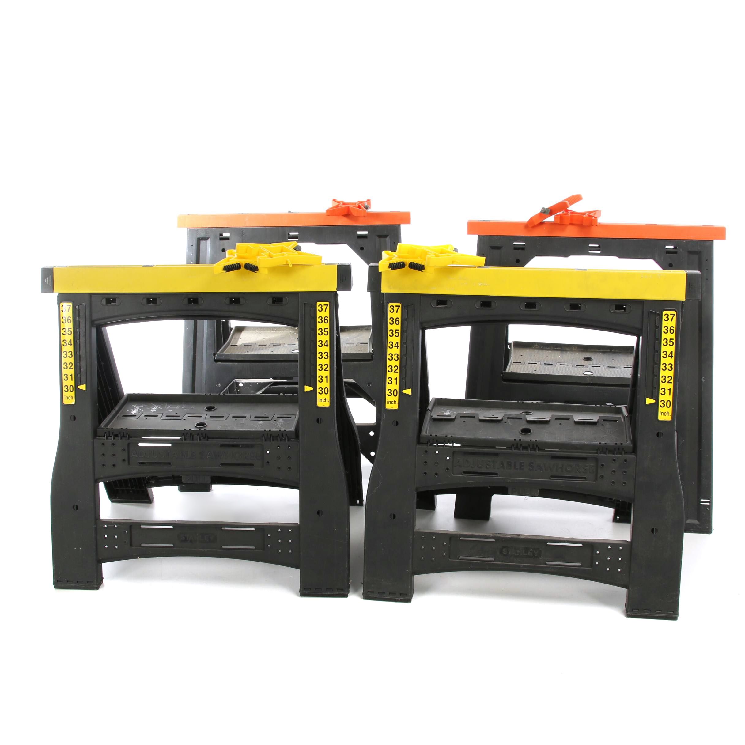 Stanley and ZAG brand Saw Horses EBTH