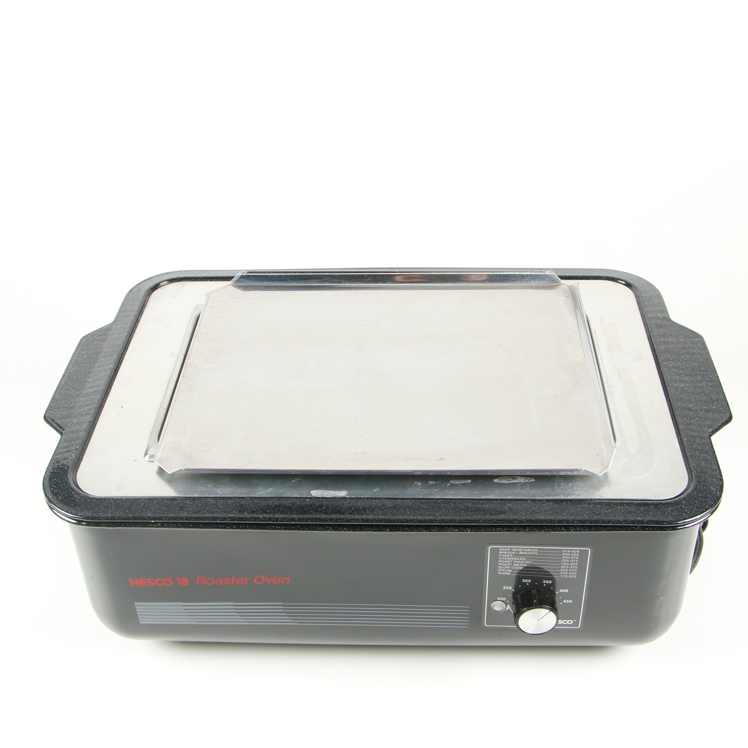 Nesco 18 Roaster Oven with Buffet Server and Bake Kit EBTH