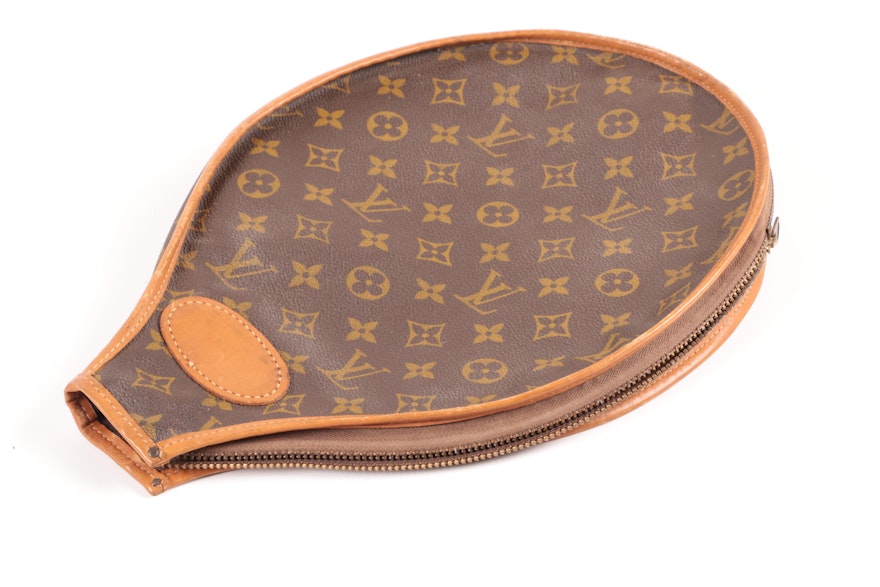 Vintage Louis Vuitton French Company Tennis Racket Cover - A World Of Goods  For You, LLC