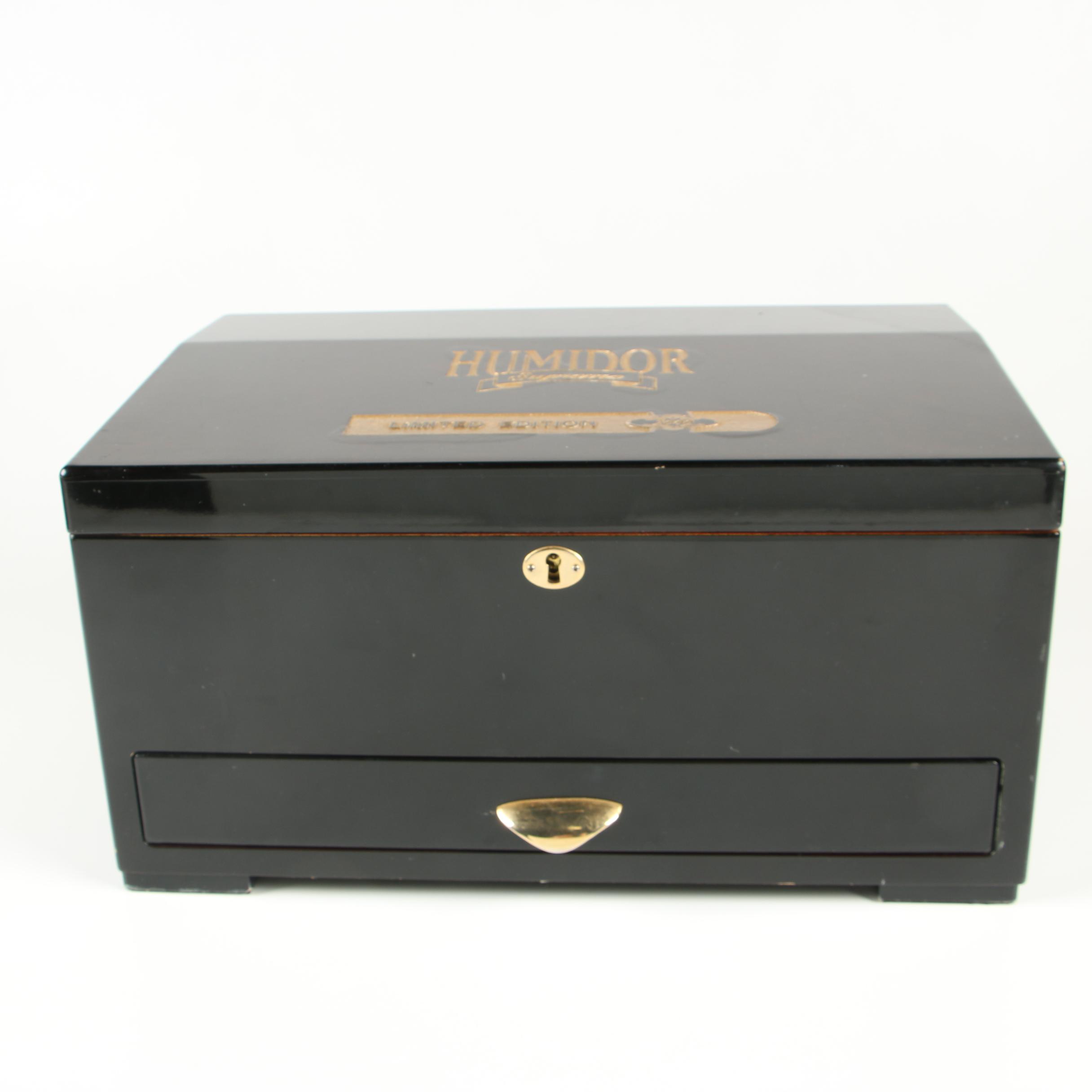 IDC Humidor Supreme Limited Edition Cigar Box, Circa 2000 EBTH