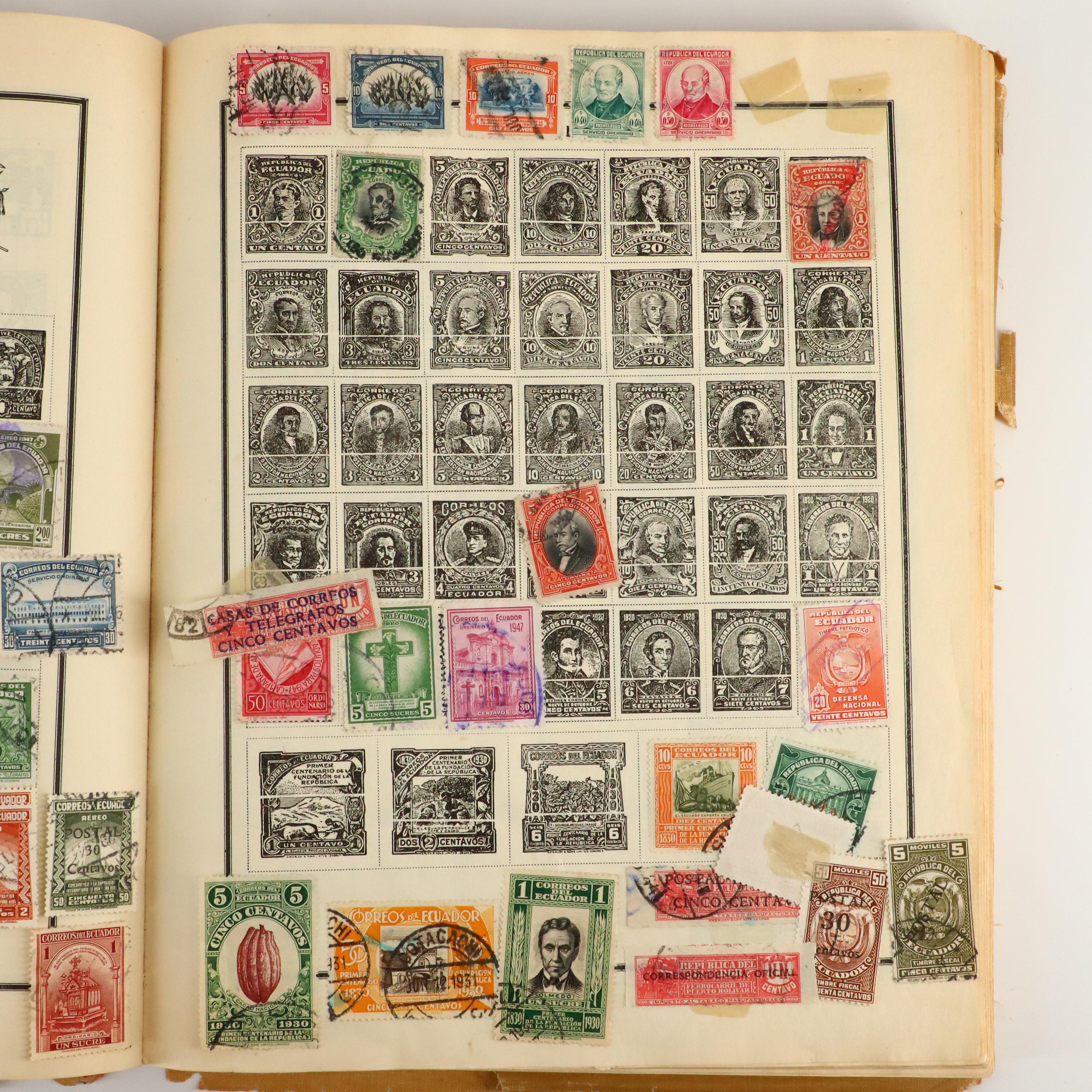 Collection of International Postage Stamps EBTH