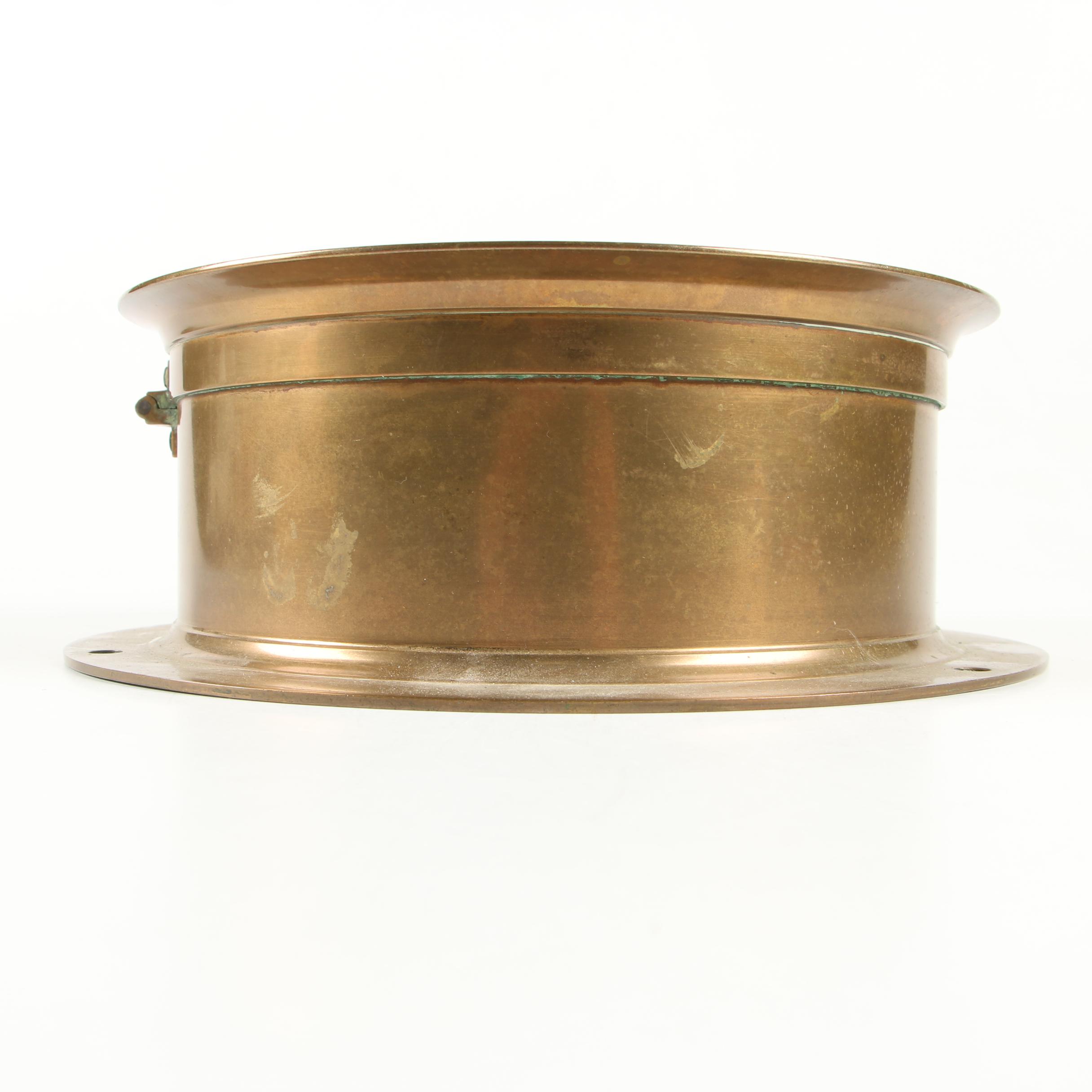 Ashcroft Brass Ship's Clock, Early to Mid 20th Century EBTH