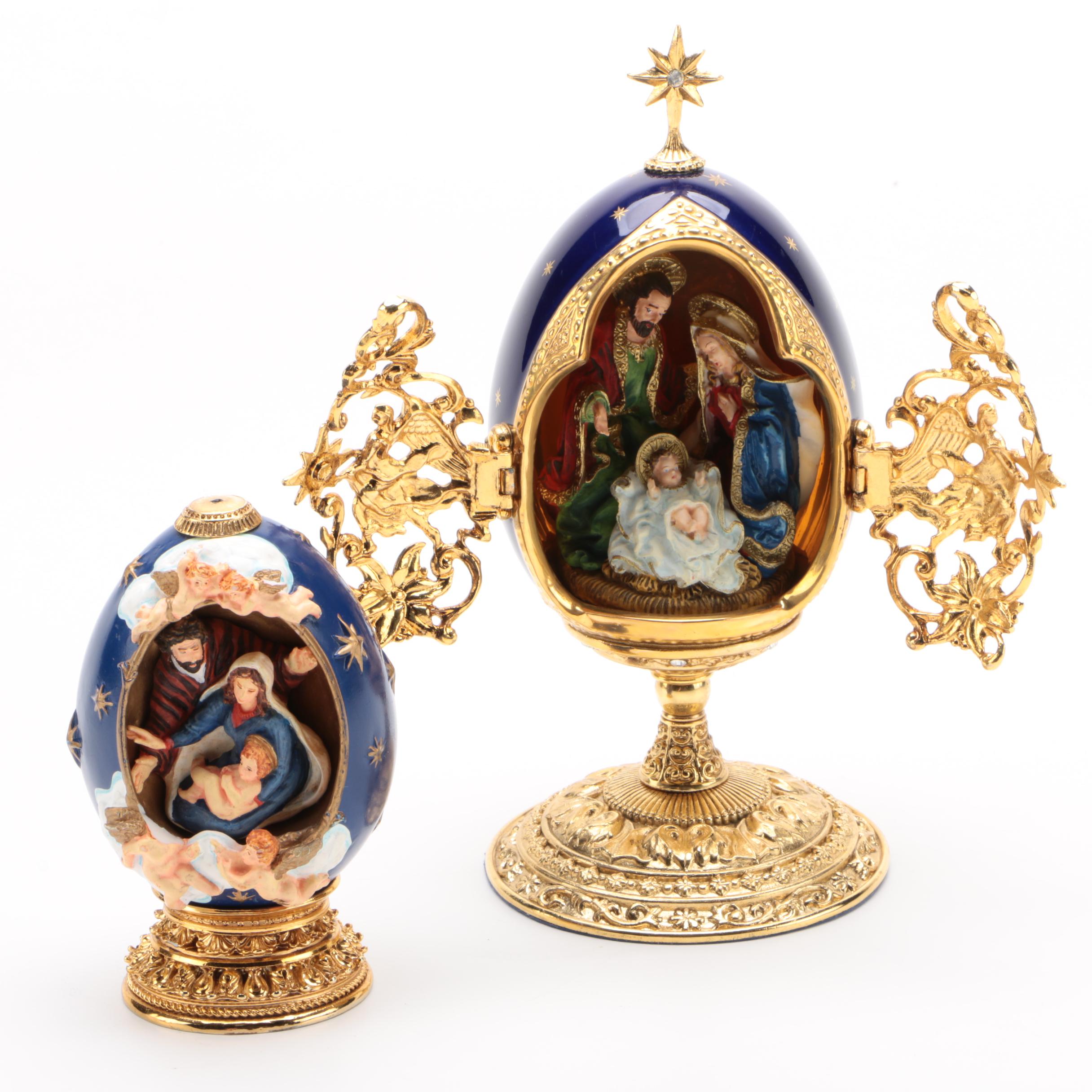 House of Fabergé "A King is Born" and "The Nativity" Limited Edition