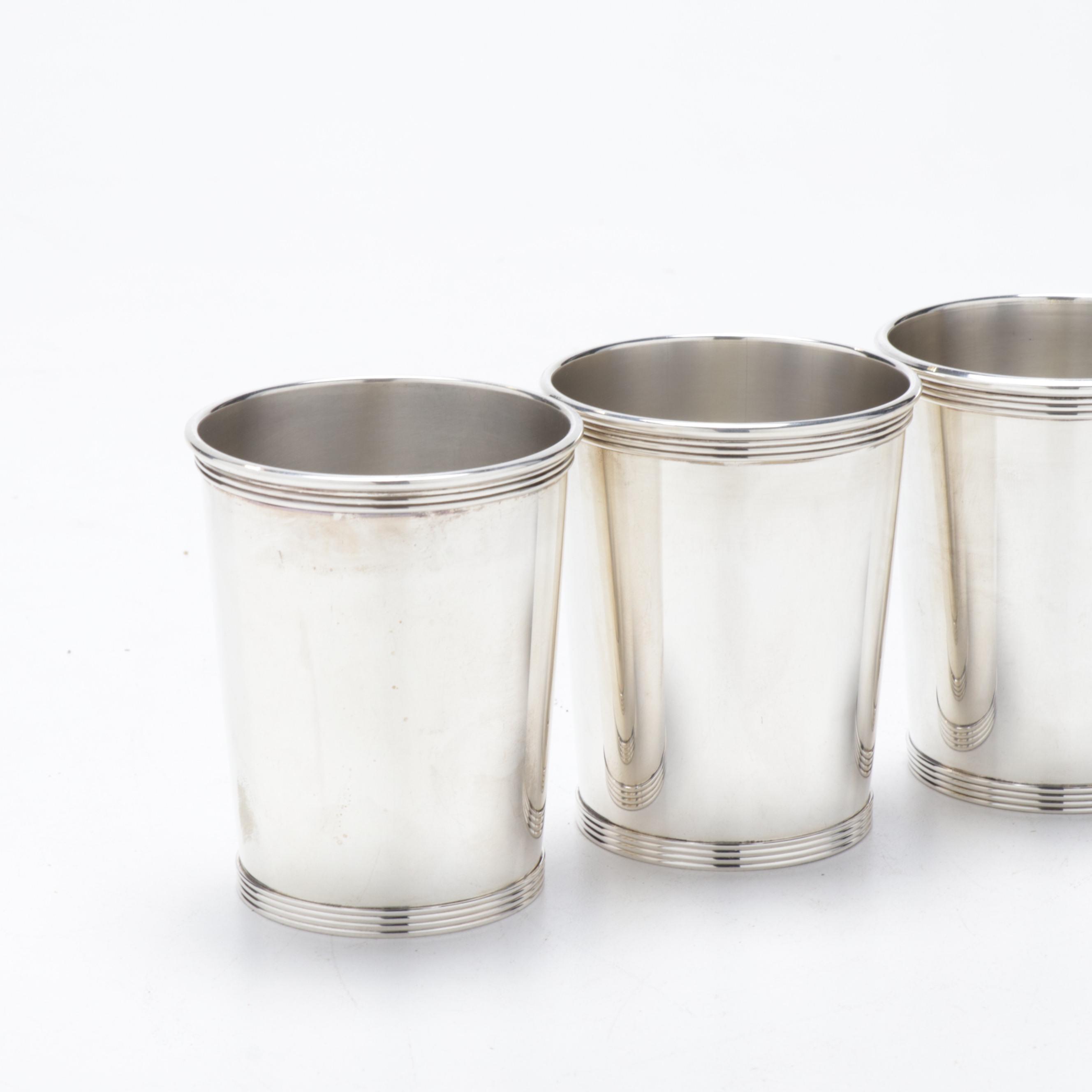 Alvin Sterling Silver Mint Julep Cups, Vintage EBTH