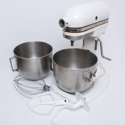Hobart Kitchenaid K5-A 5-Quart 10 Speed Mixer, Vintage Hobart Kitchenaid K5-A 5-Quart 10 Speed Mixer, Vintage