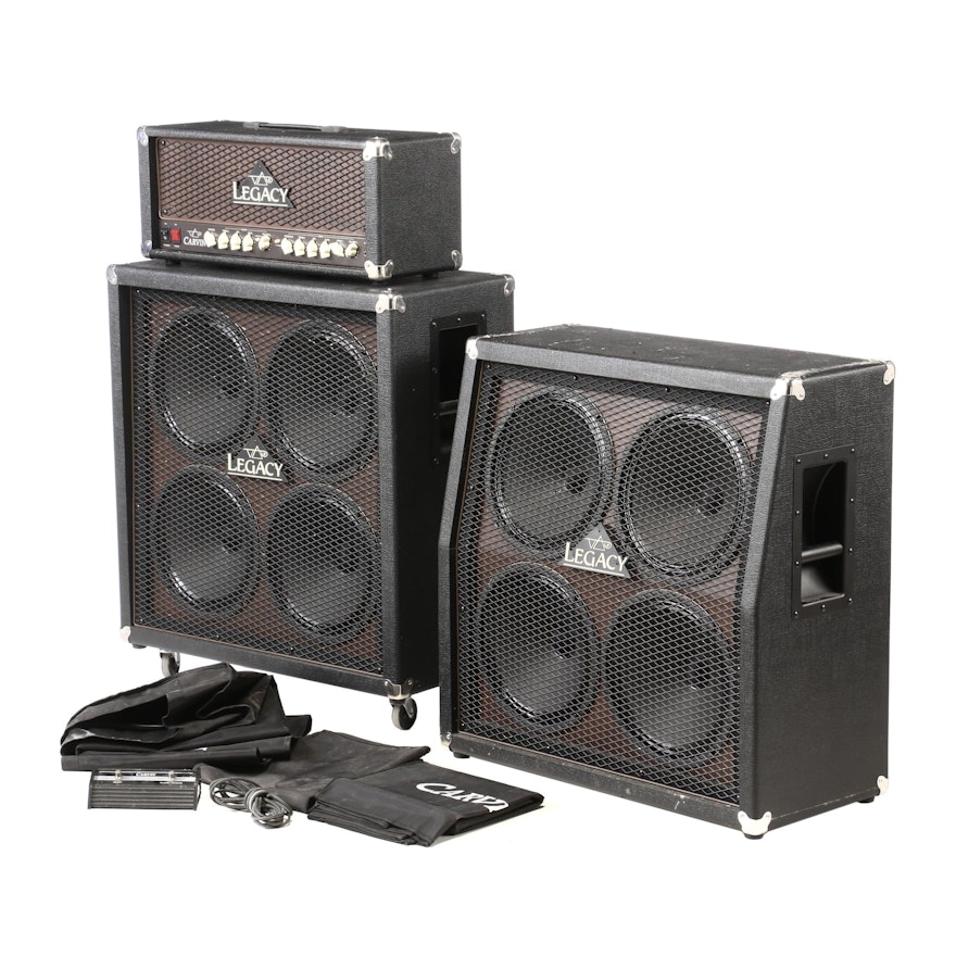 Carvin All Tube Legacy Full Stack Amplifier And Speaker Cabinets