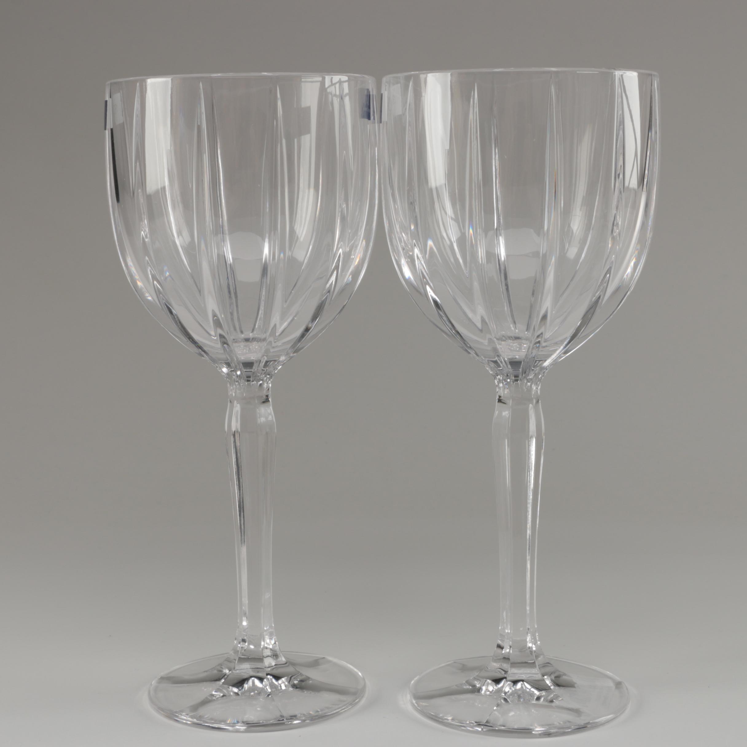 Marquis by Waterford "Omega" AllPurpose Wine Glasses, Contemporary EBTH