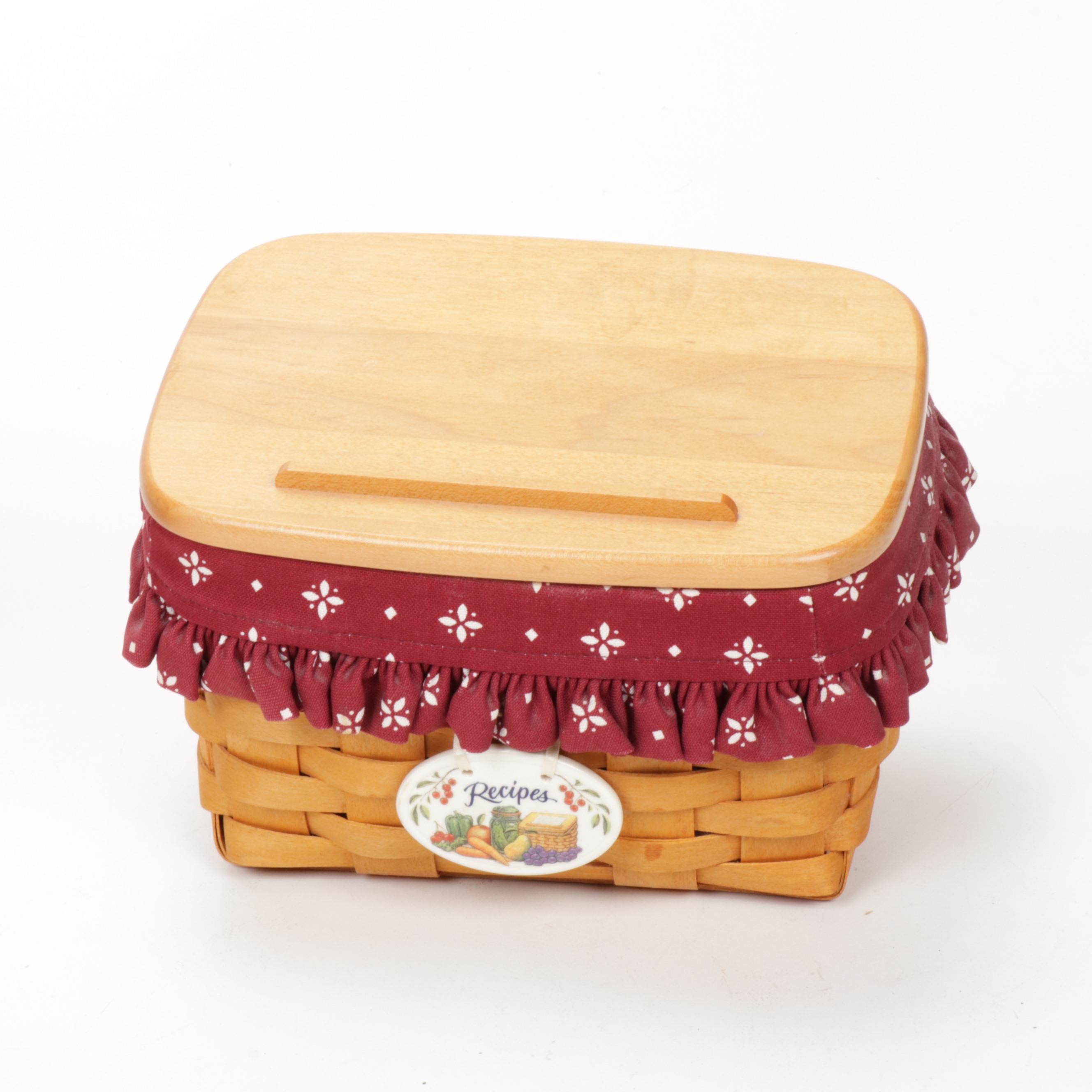 Longaberger "Century Celebration" and Other Decorative Kitchen Baskets