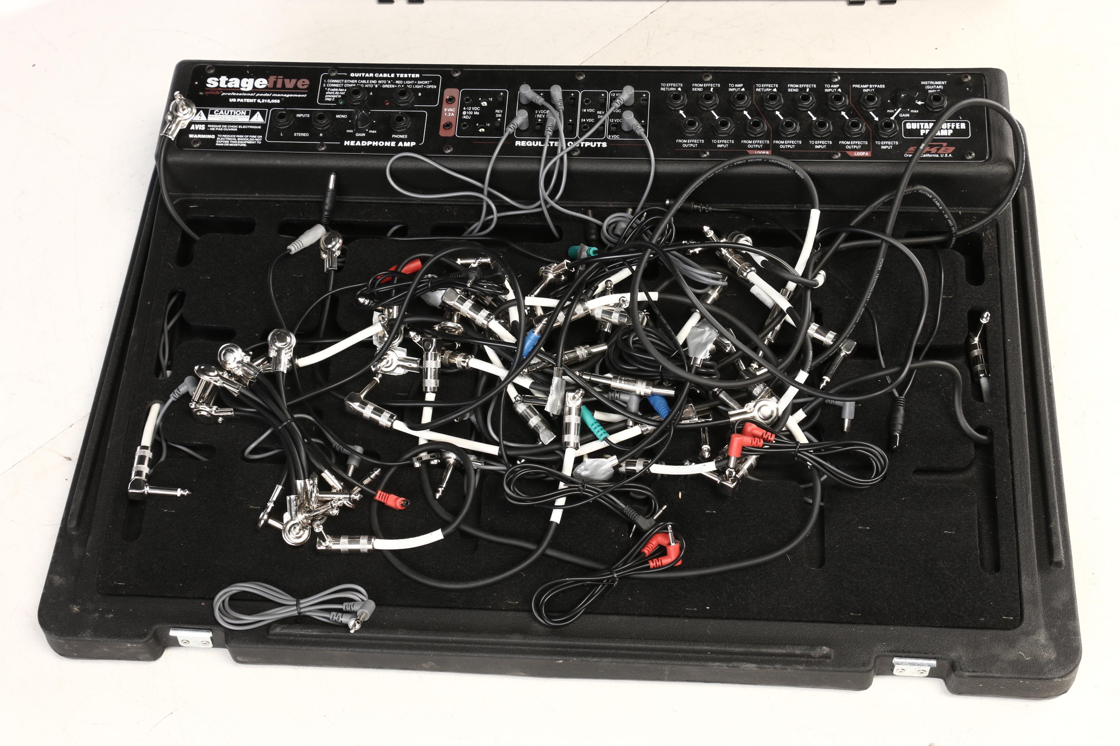 SKB Stage Five Pedal Management Boards with Cases EBTH