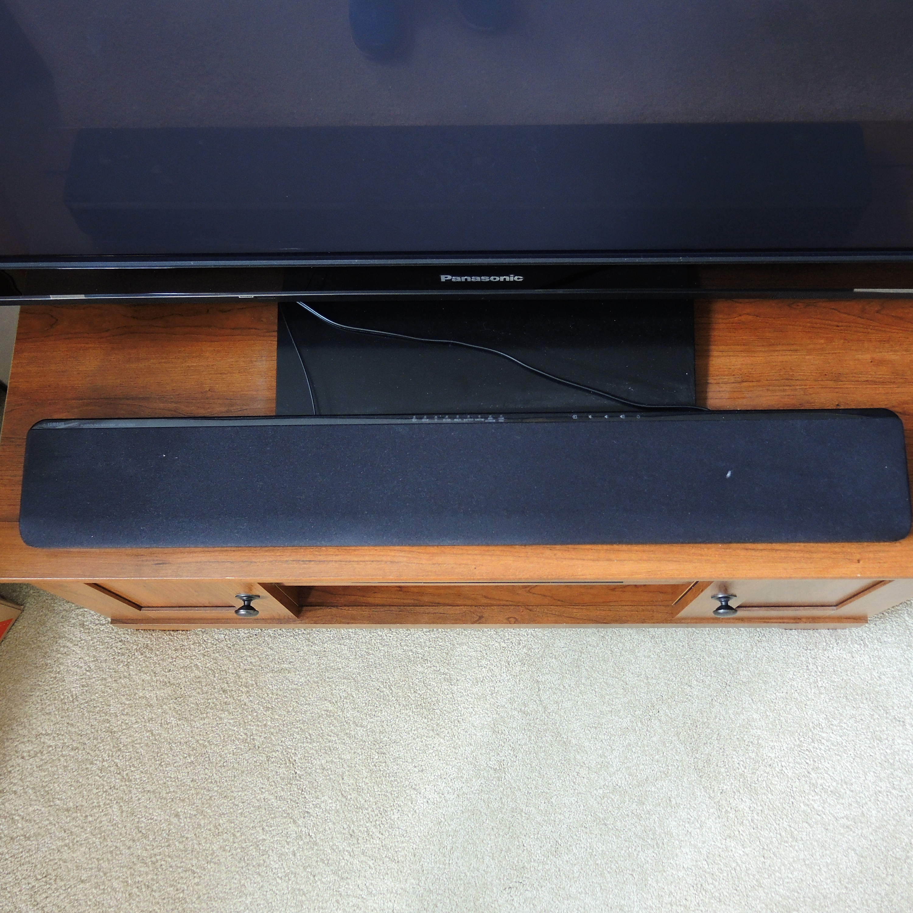 Panasonic Viera 50" 1080p Plasma TV and Yamaha Surround Sound Bar EBTH