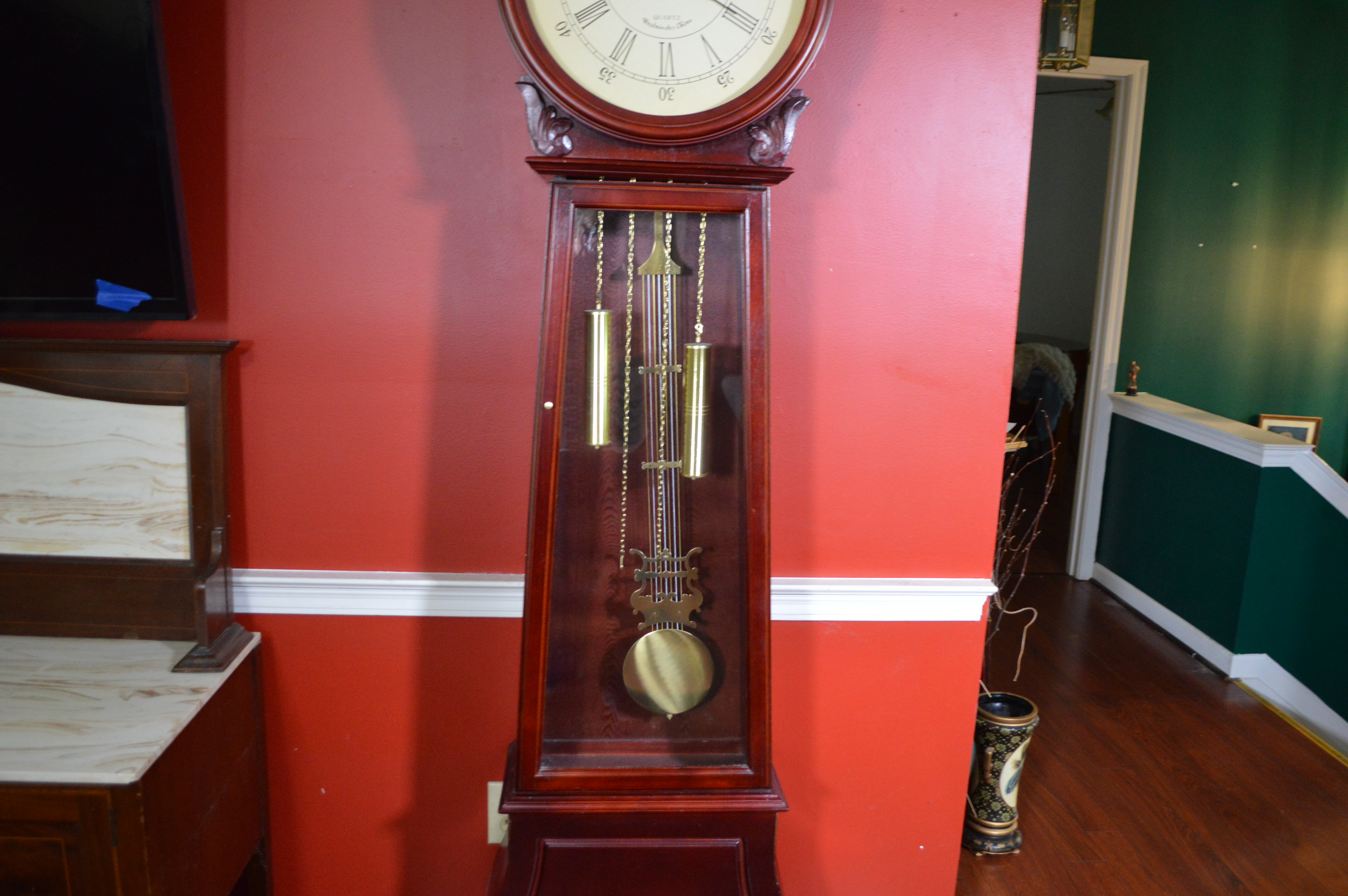 Daniel Dakota Westminster Chime Grandfather Clock EBTH