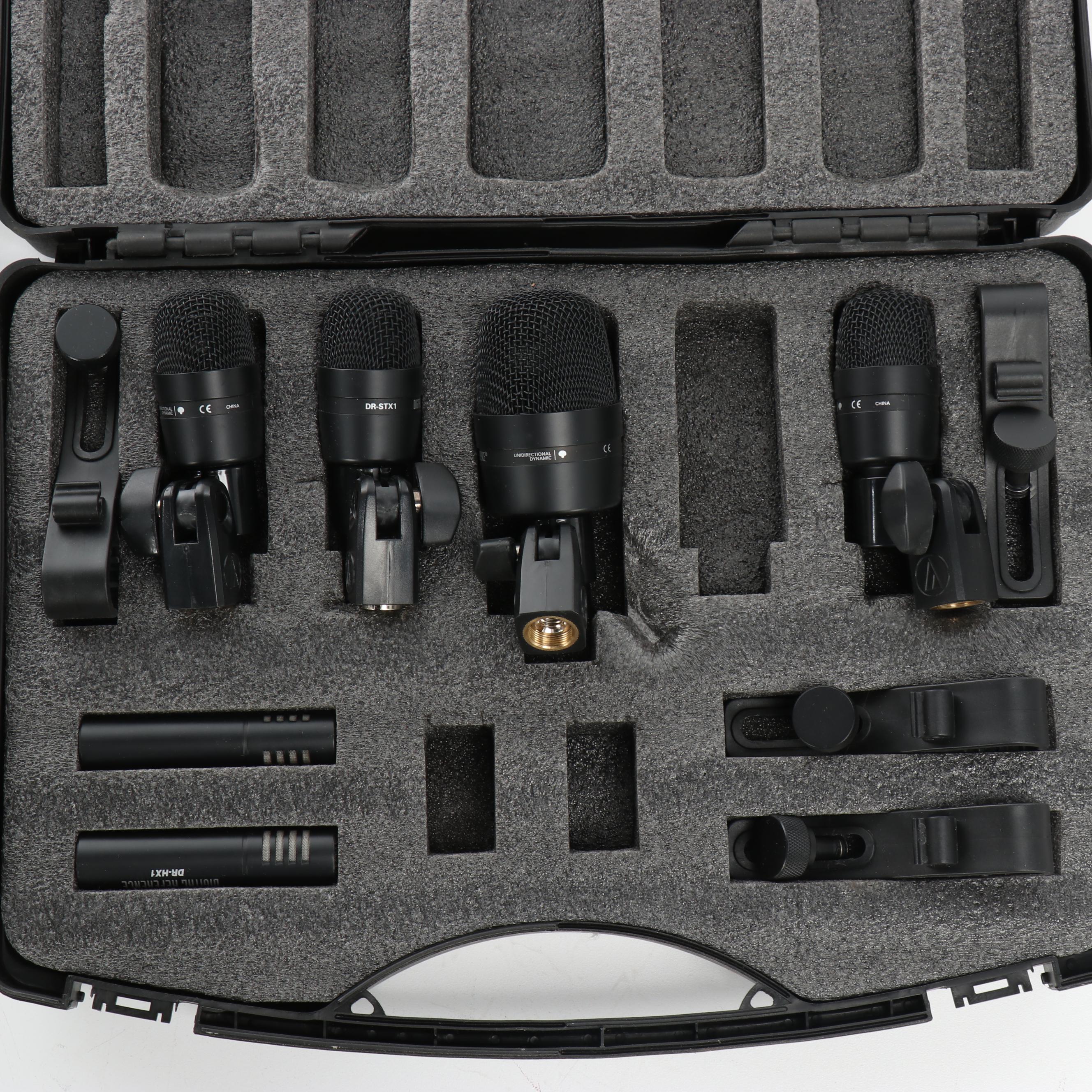 Digital Reference Microphone Heads and Samson Headset with Receiver in