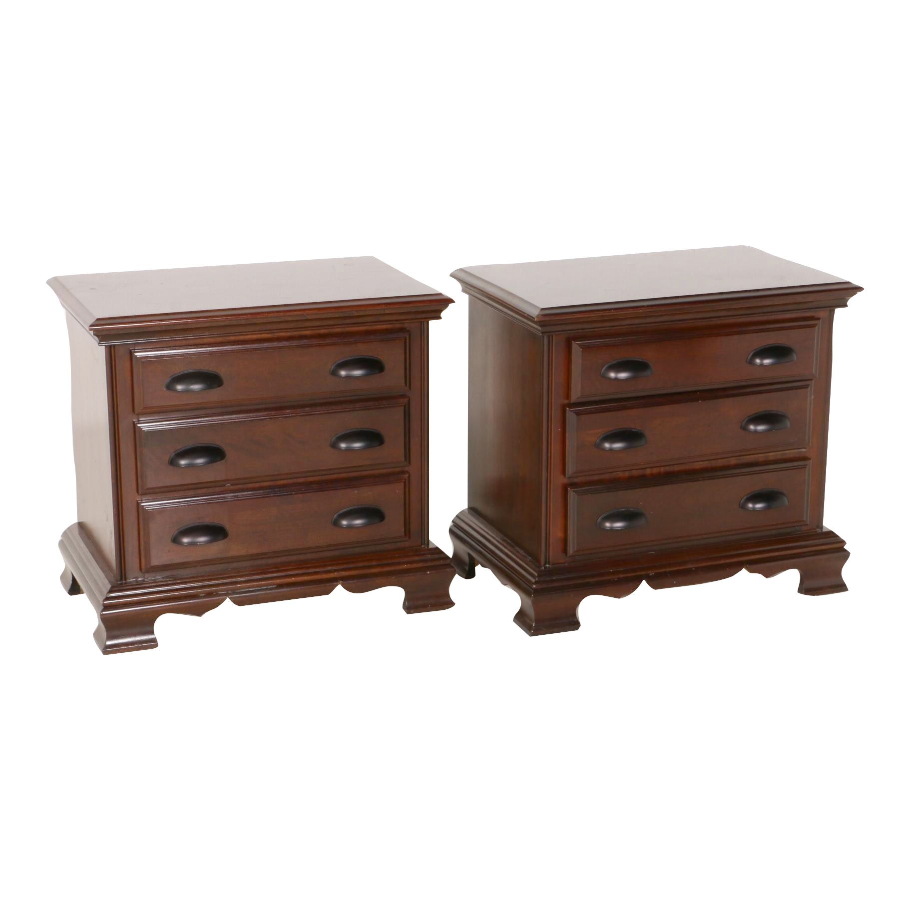 Kincaid "Cherry Mountain II" ThreeDrawer Nightstands, Contemporary EBTH