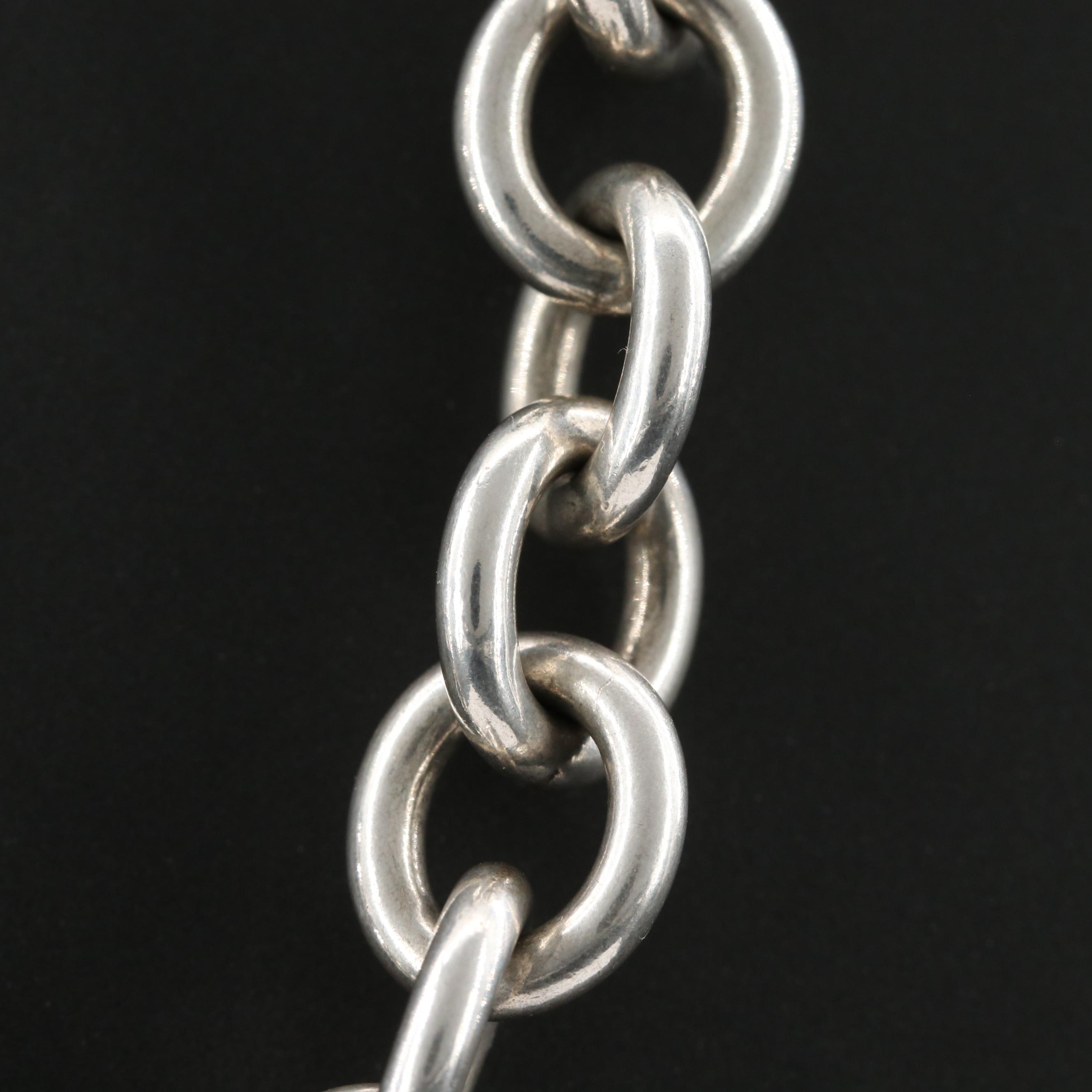 Tiffany & Co. Sterling Silver Rolo Chain Necklace EBTH