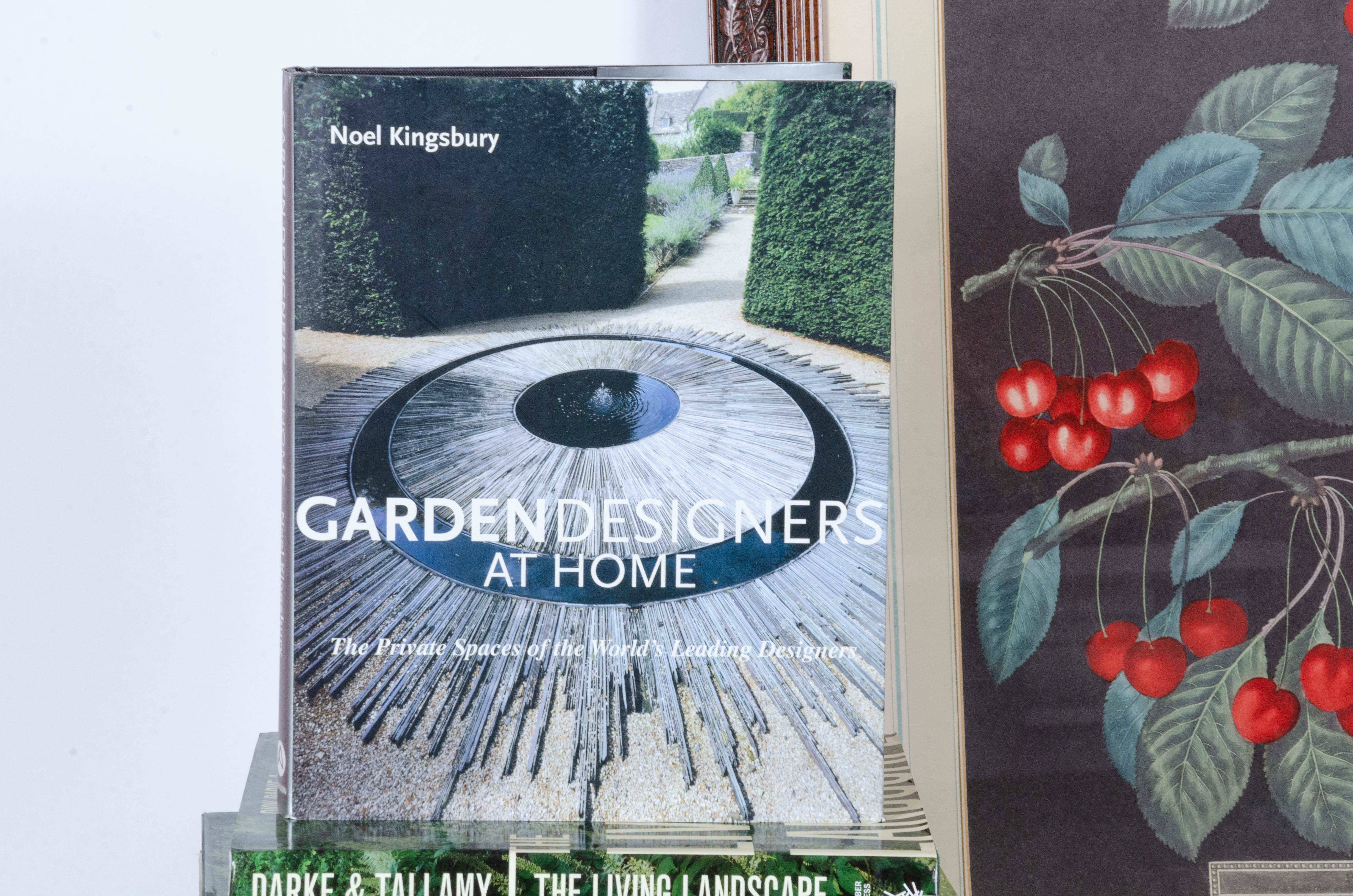 Gladstone & ElwynJones Reproduction Serigraph and Garden Coffee Table