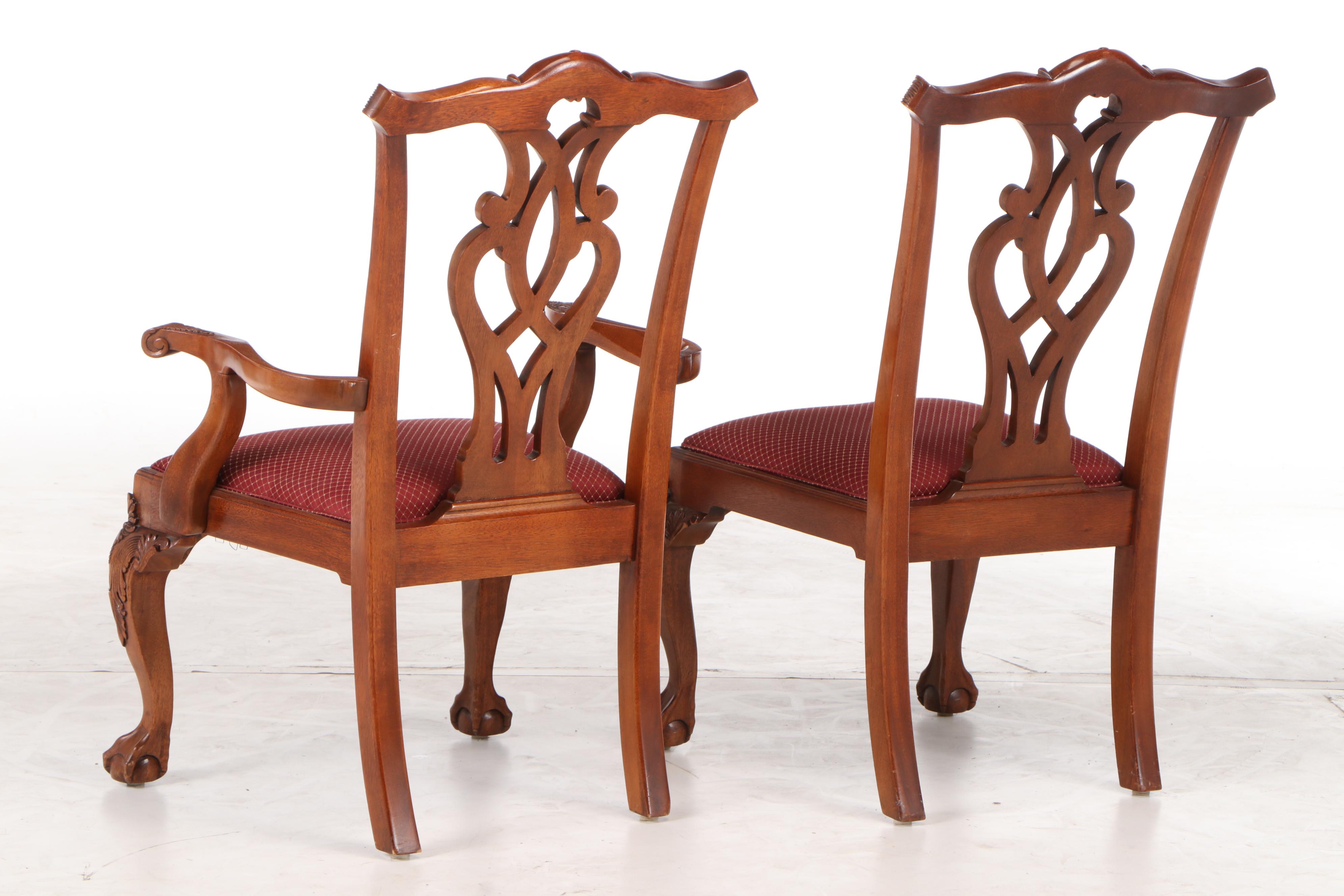 Stanley "Stoneleigh" Mahogany Dining Set, Late 20th Century EBTH
