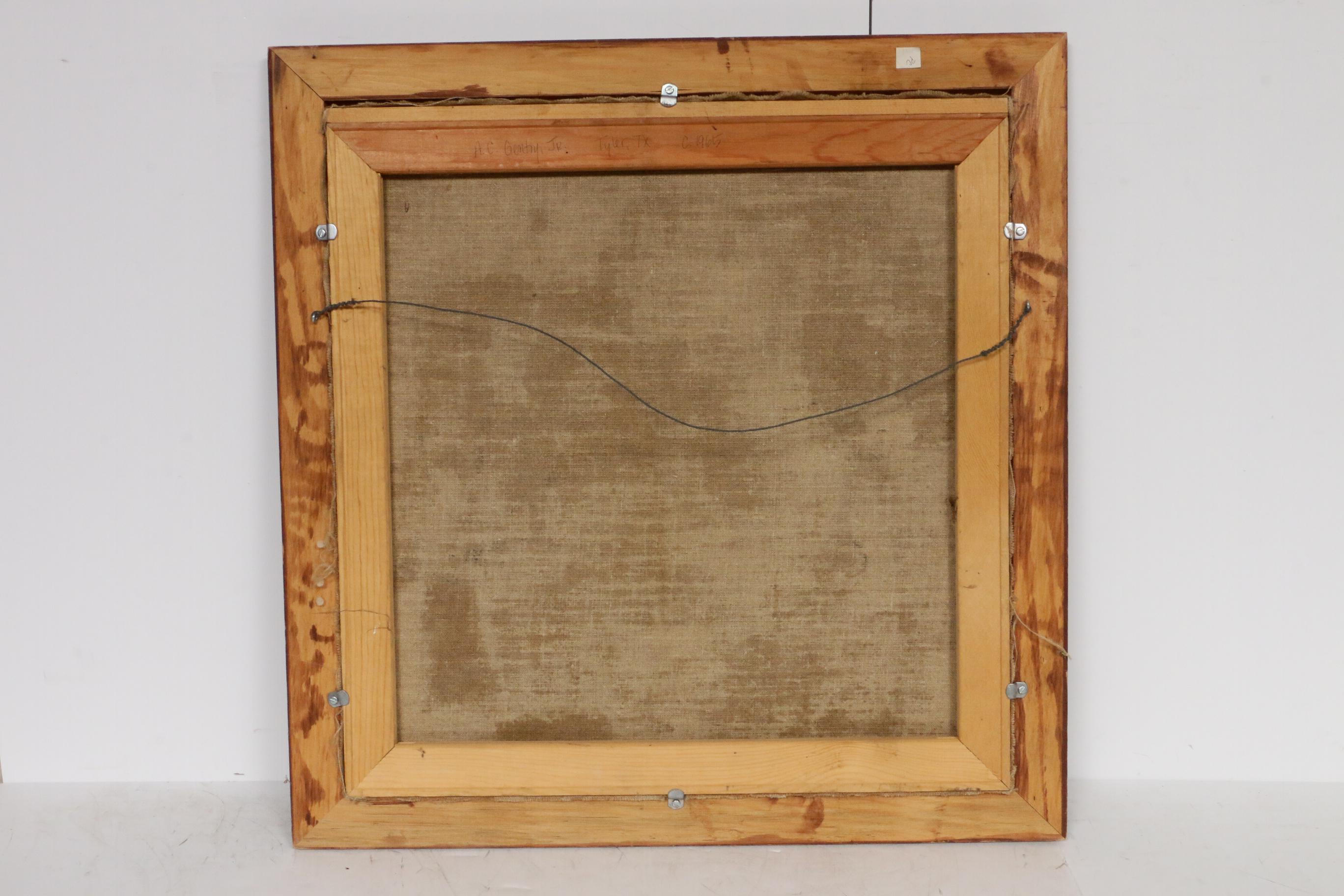 A.C. Gentry Oil Painting "Tyler, TX" EBTH