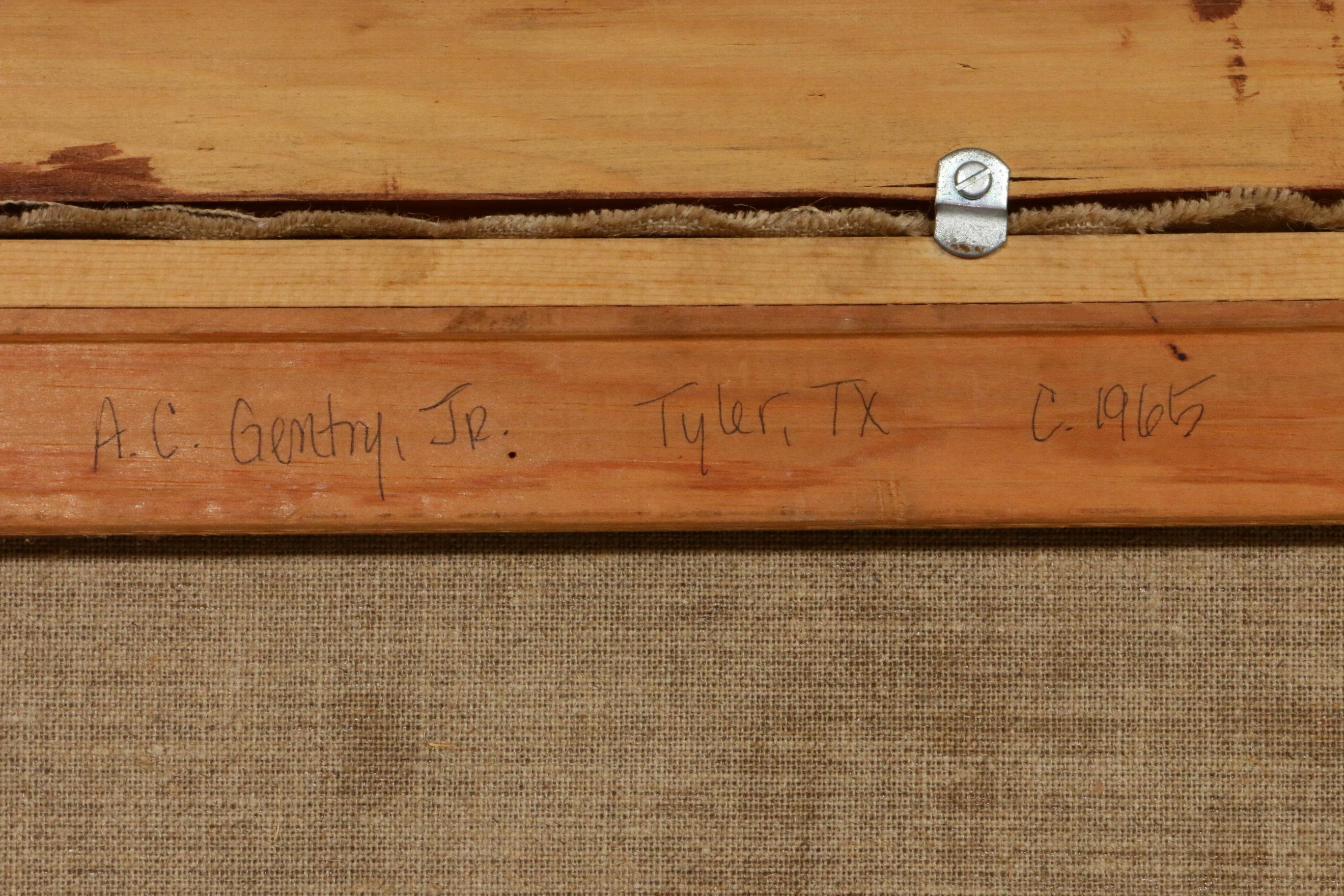 A.C. Gentry Oil Painting "Tyler, TX" EBTH