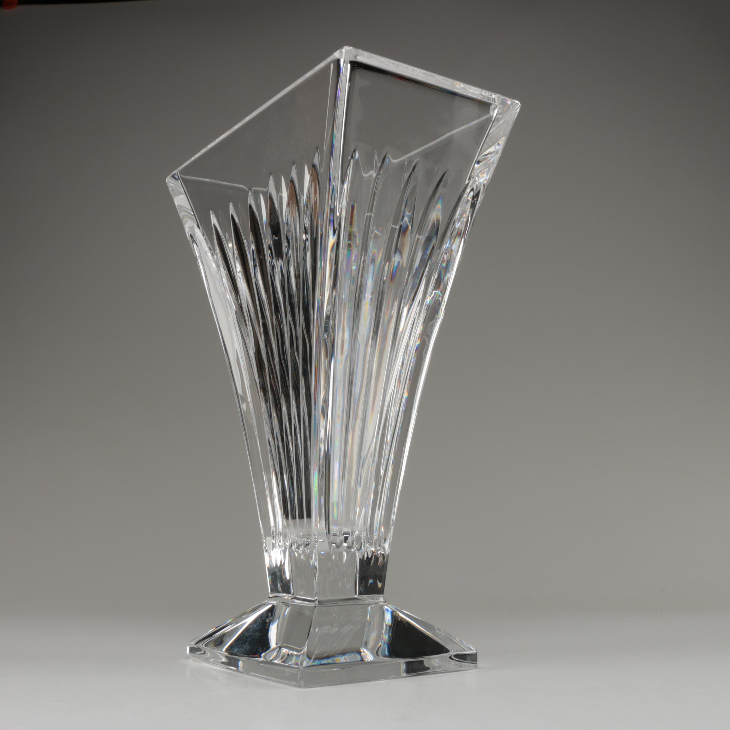 Waterford "Clarion" Crystal Flower Vase EBTH
